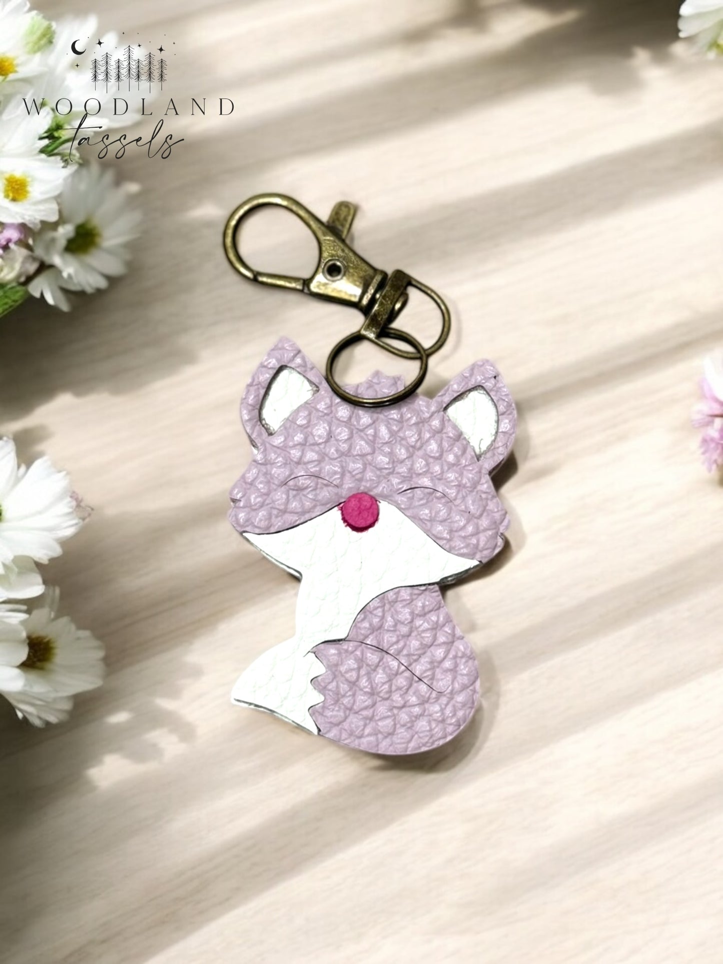 Fox Purse Charm- Rainbow Edition
