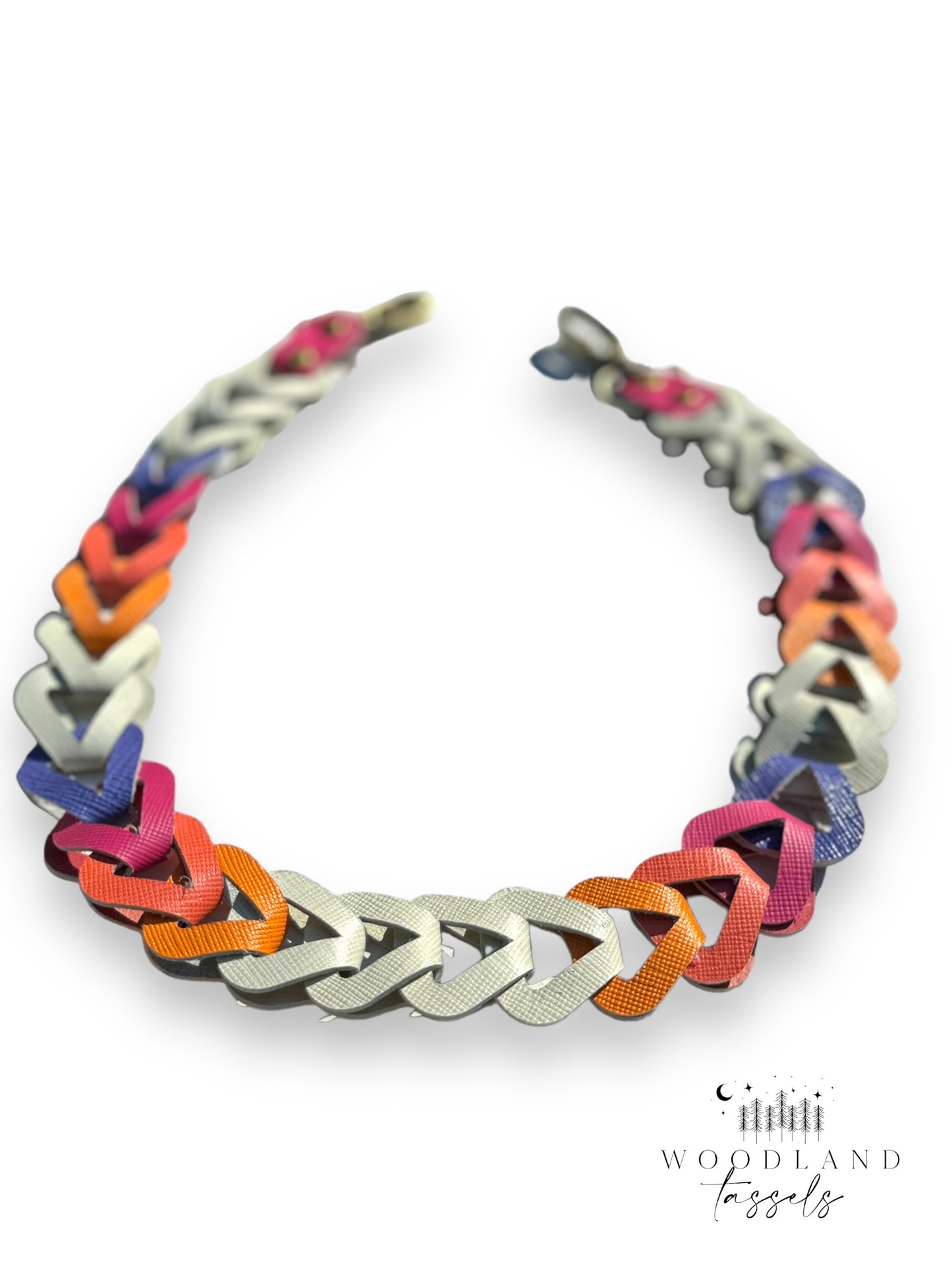 Leather Chain Grab Stap