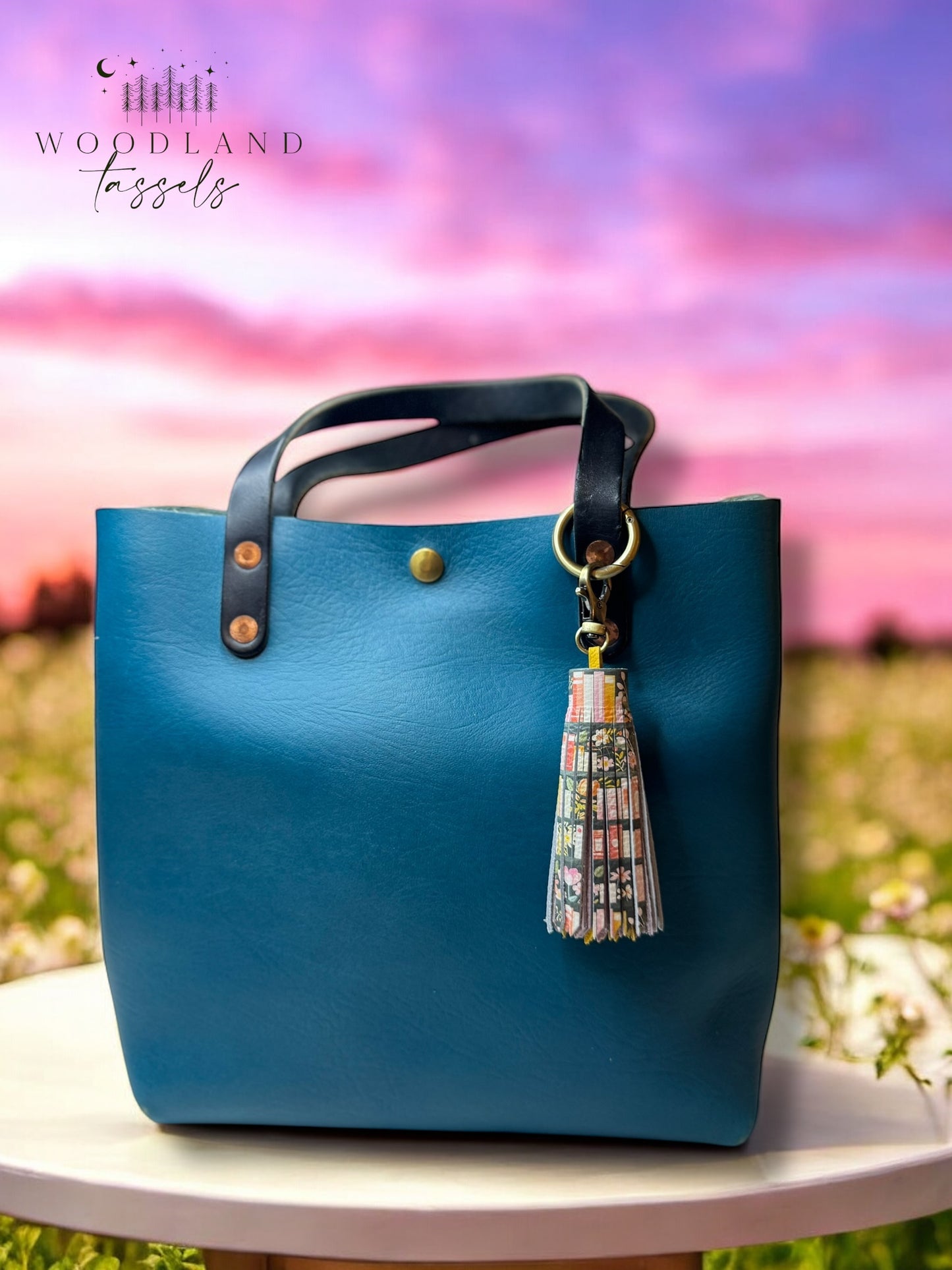 Bookish Leather Tassel
