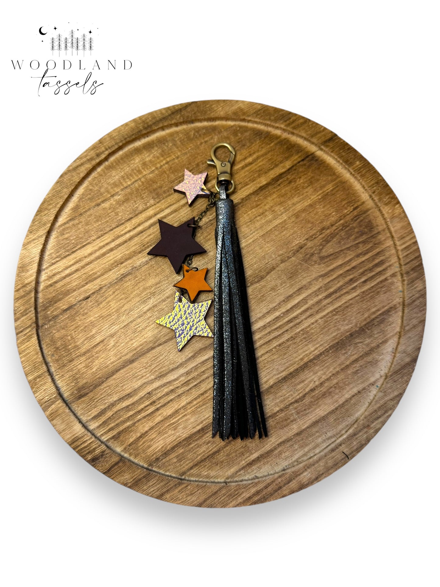 Falling Stars Tassel Bag Charm