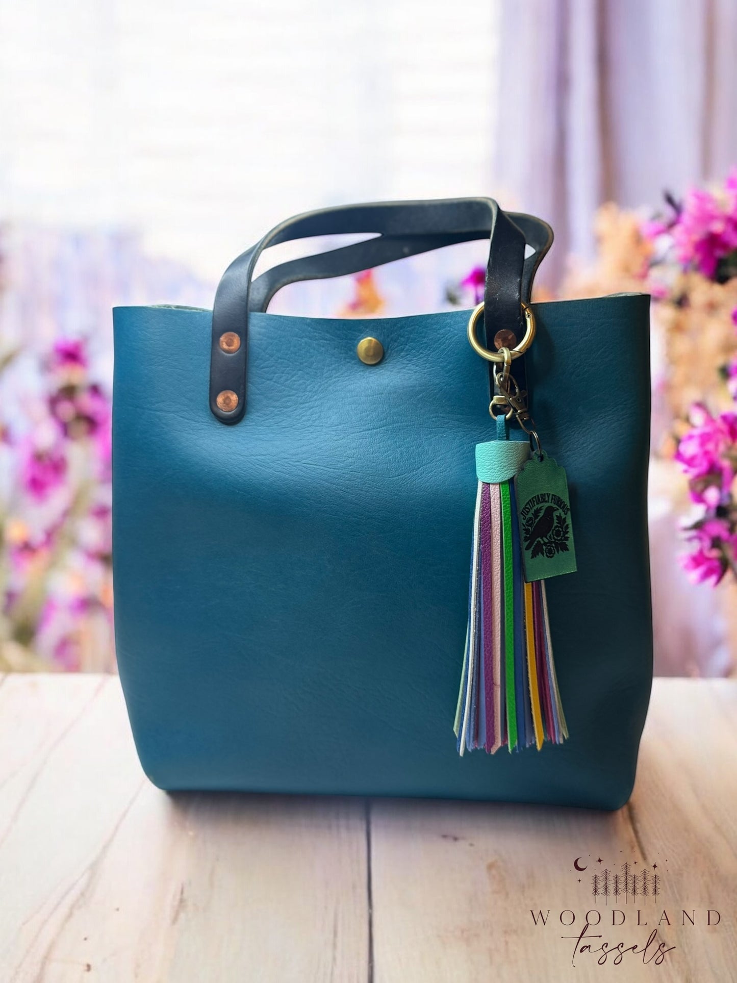 Abalone Tassel Purse Charm-Pre Order