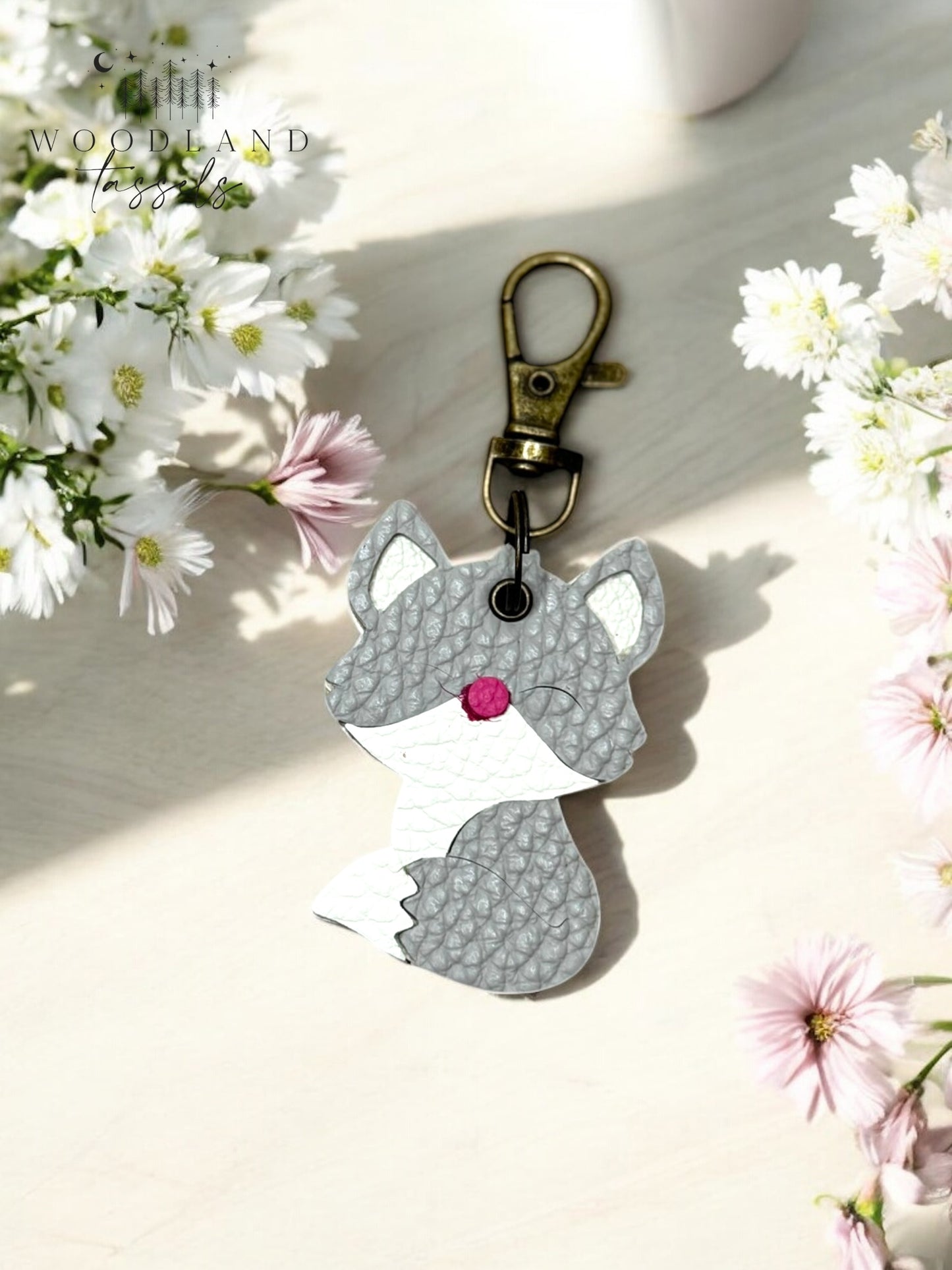 Fox Purse Charm- Rainbow Edition