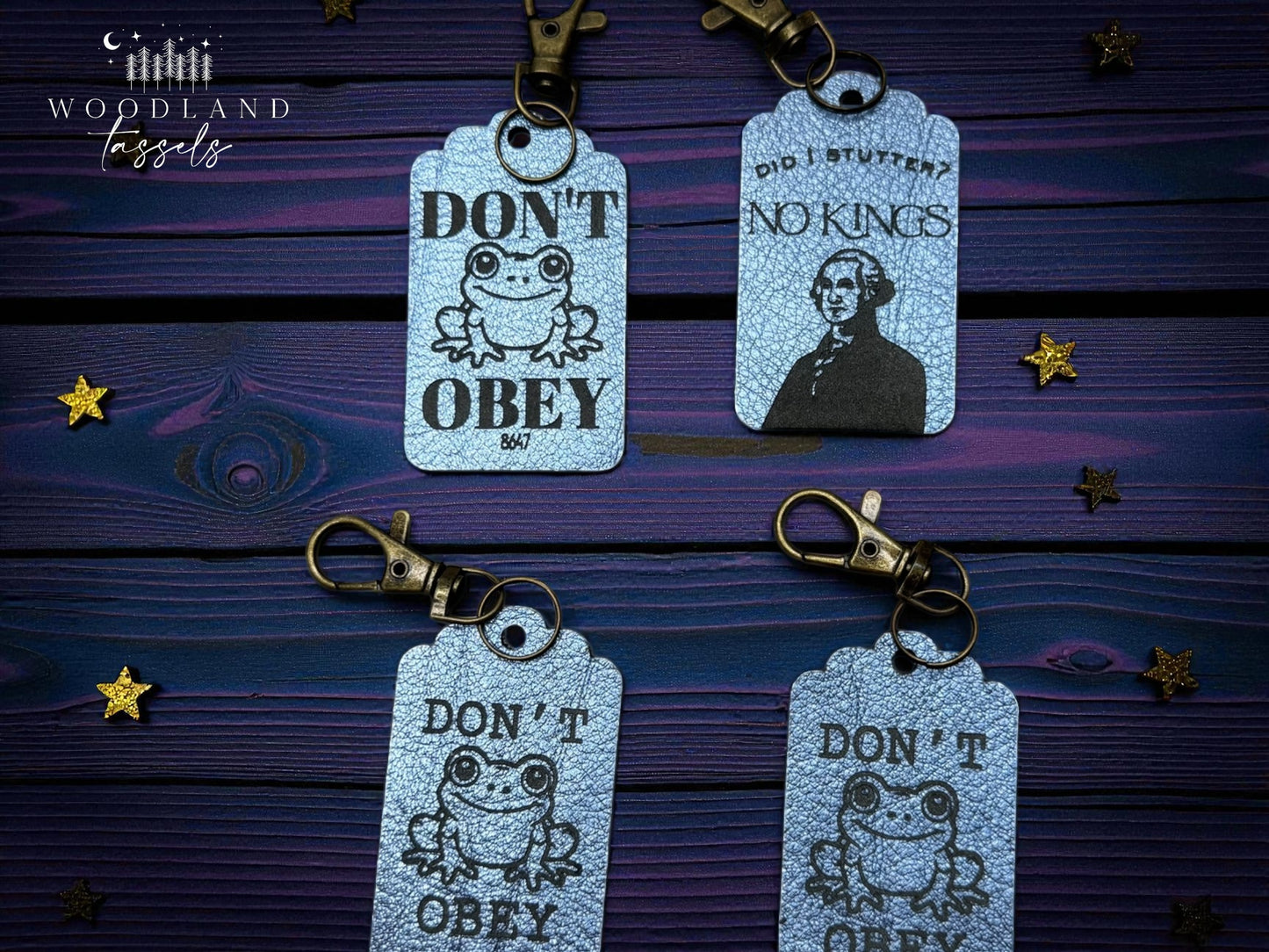 Protest Leather Bag Charms