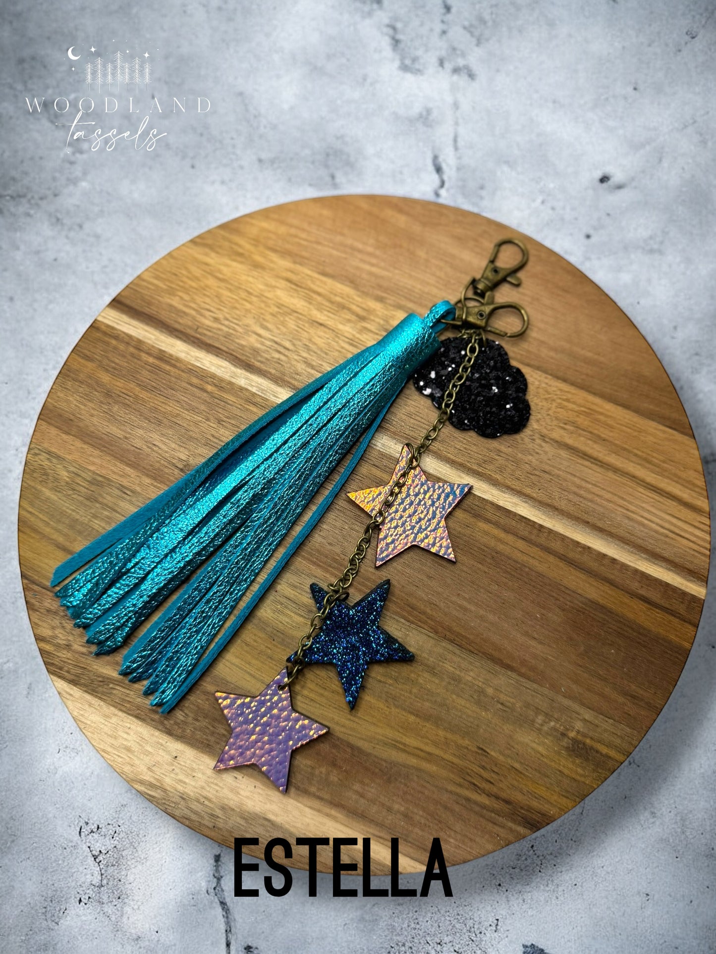 Starry Night Purse Charm Set