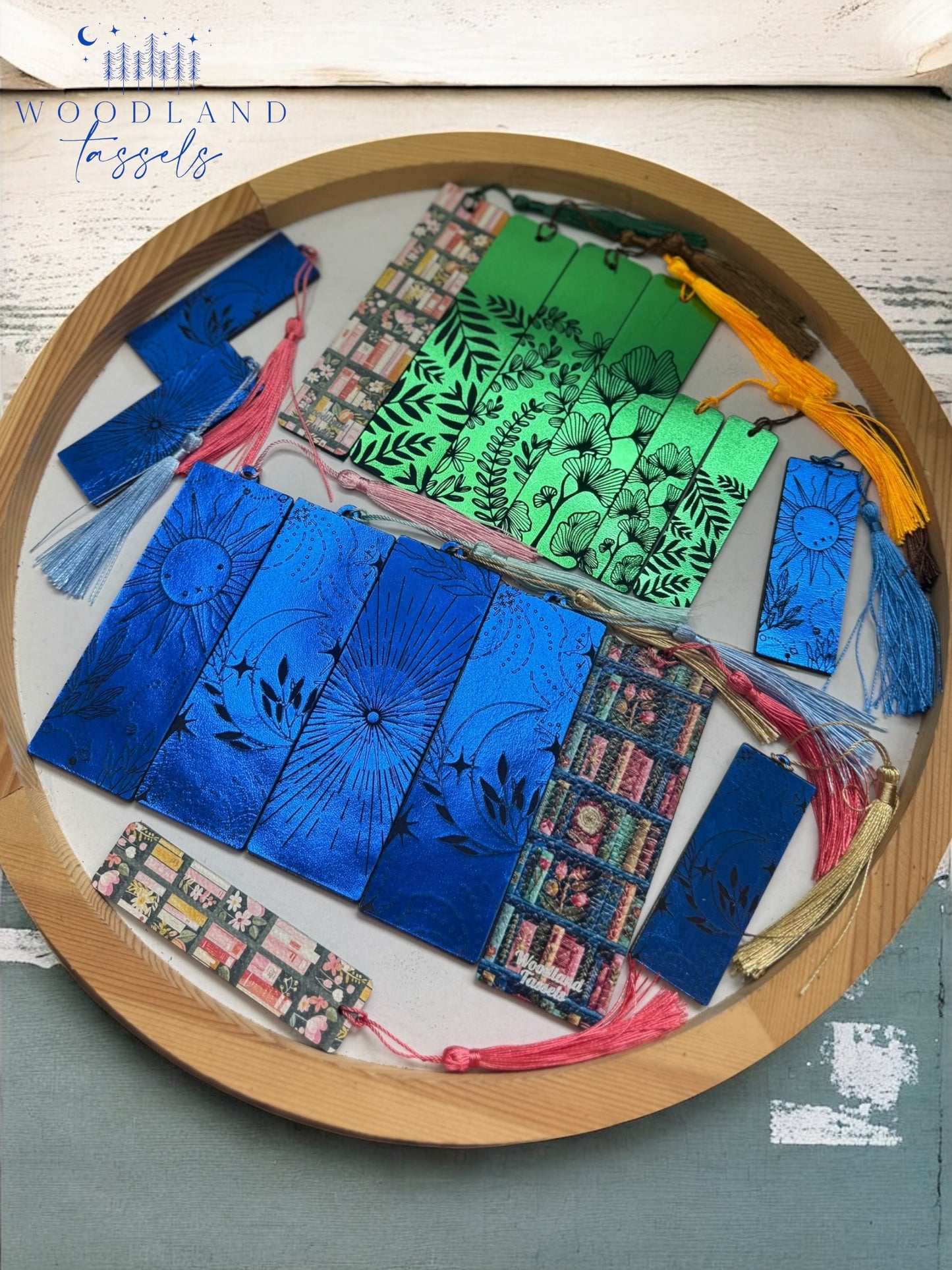 Celestial Leather Bookmark Saleš