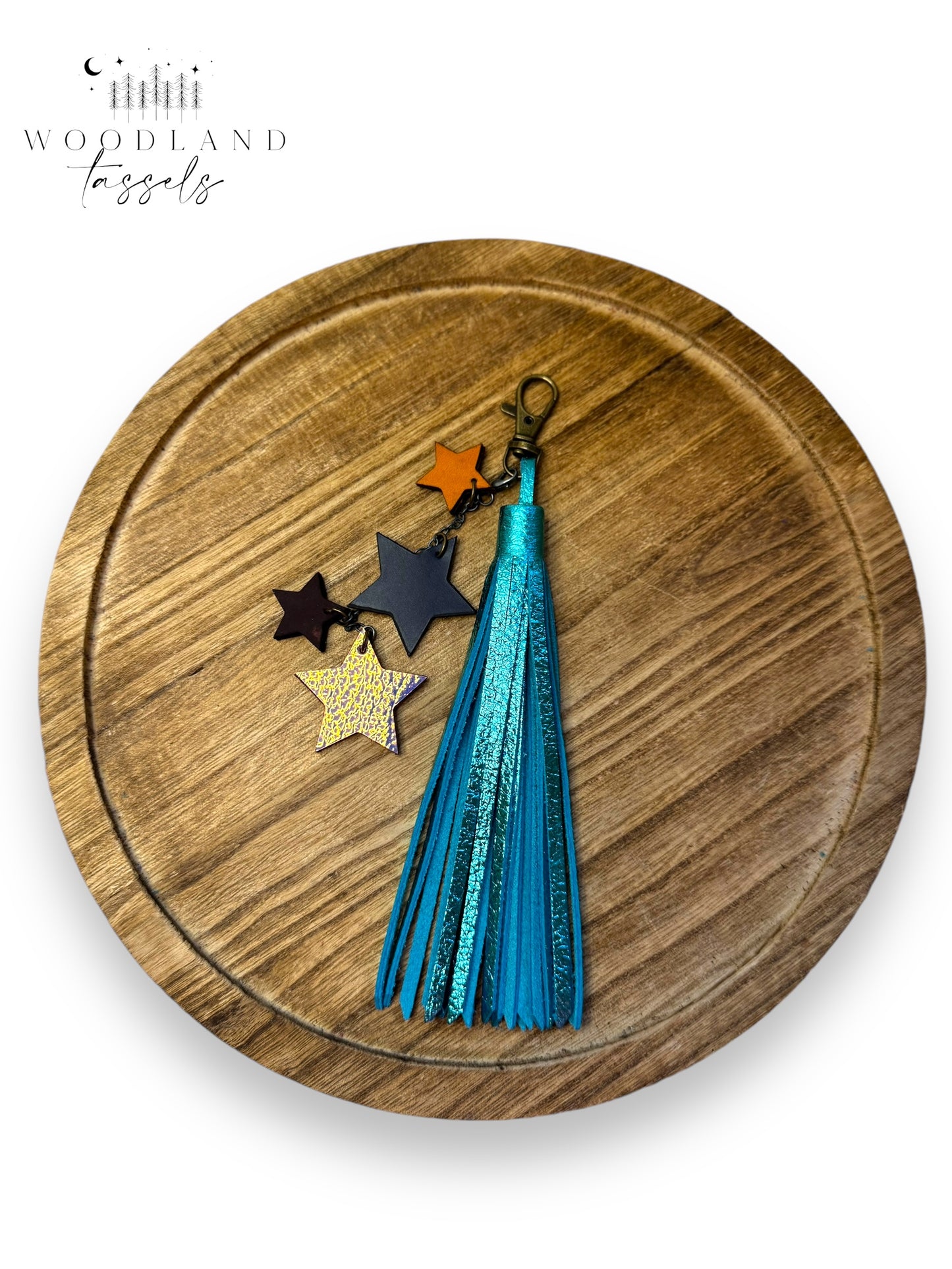 Falling Stars Tassel Bag Charm