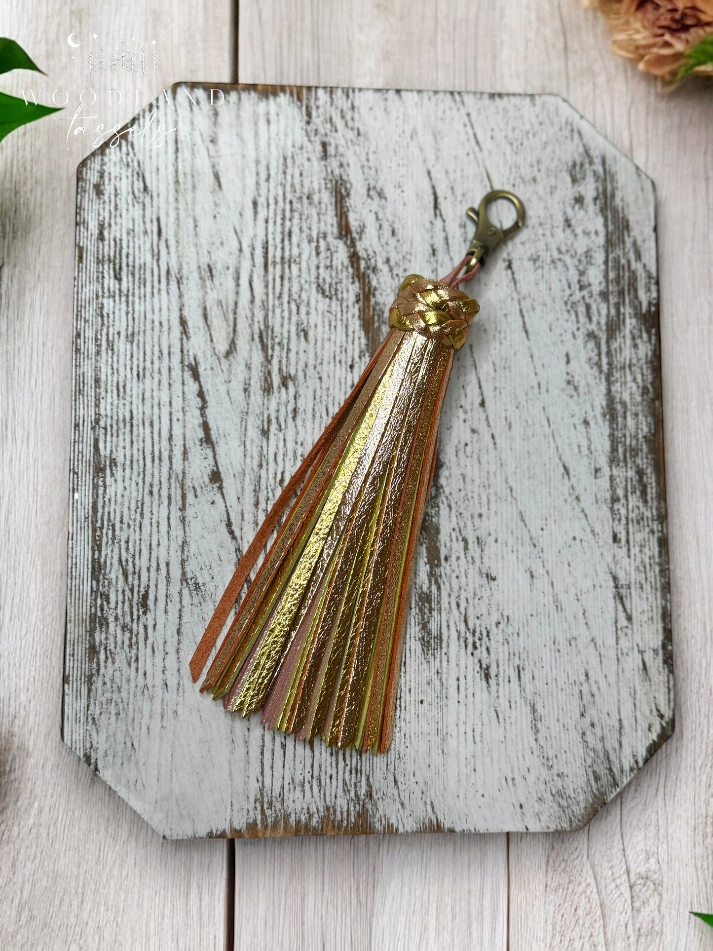 Black Hills Gold Luxe Leather Tassel