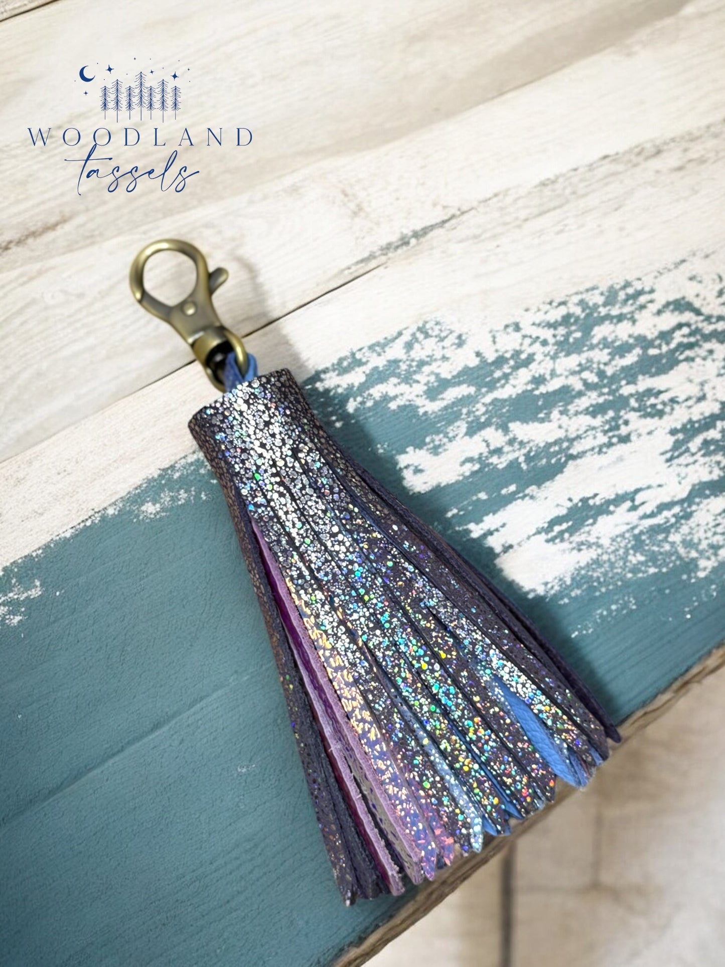 Lunar Dust Tassel Purse Charm