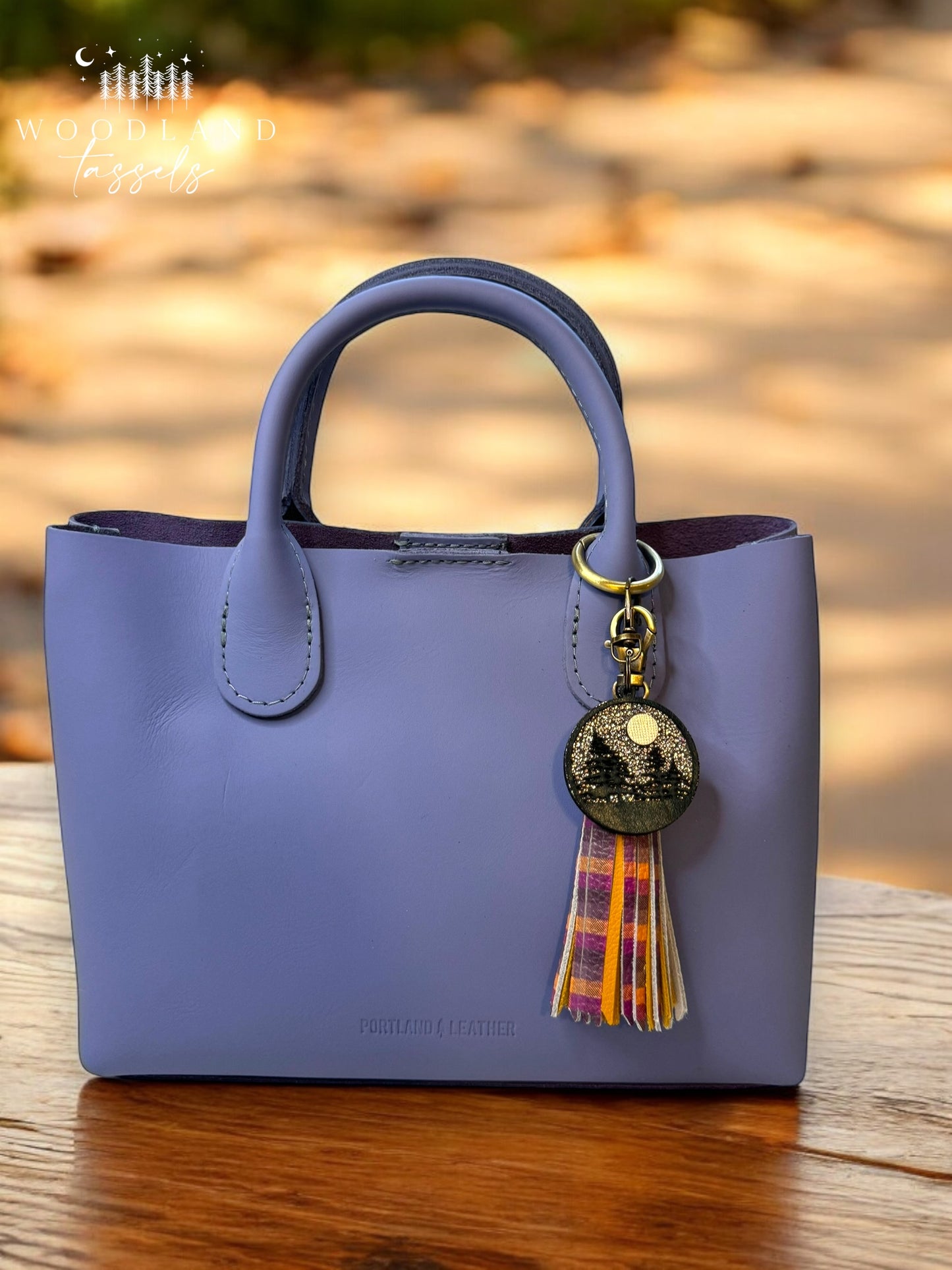 Forest Medallion Purse Charms