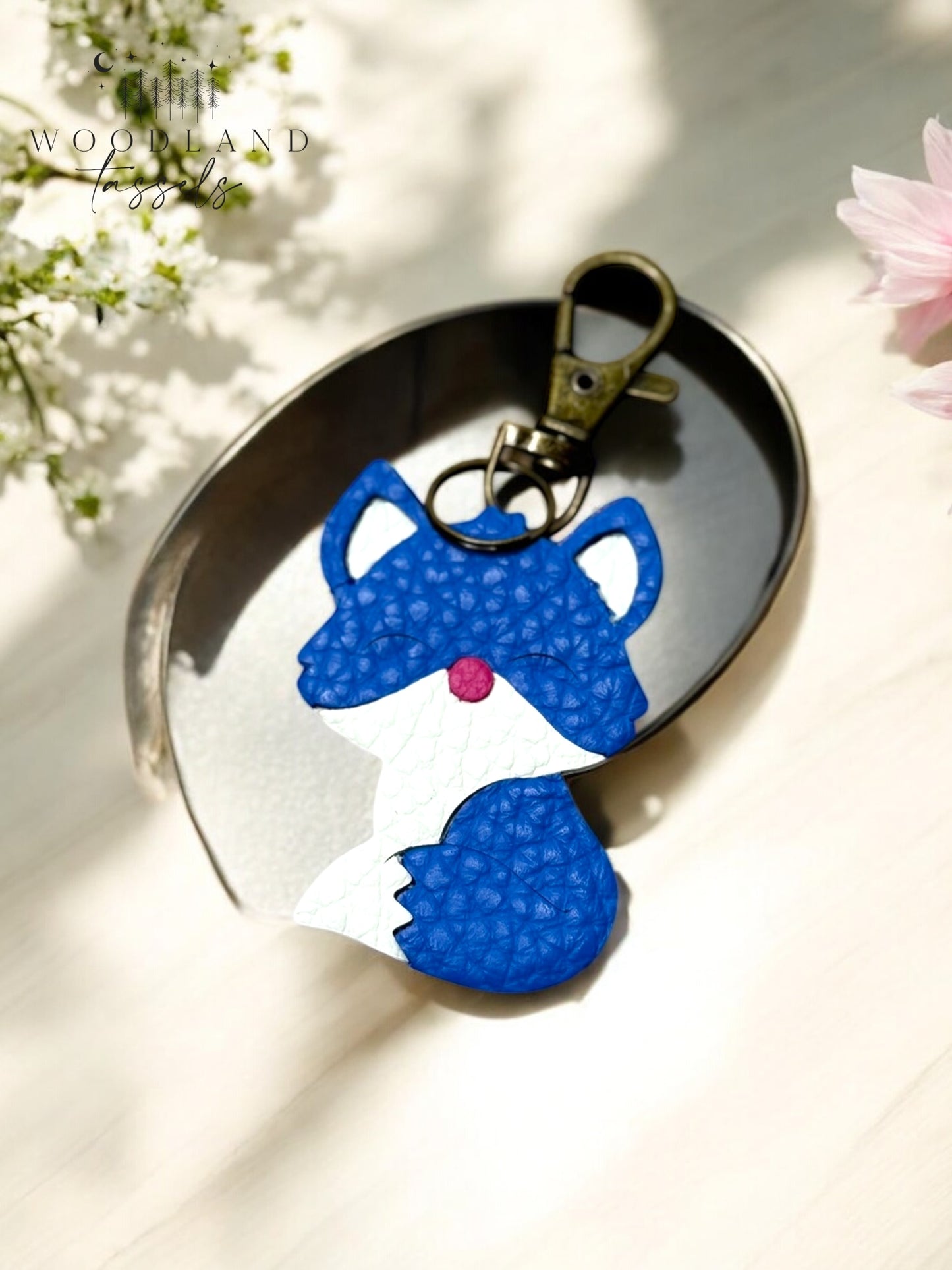 Fox Purse Charm- Rainbow Edition