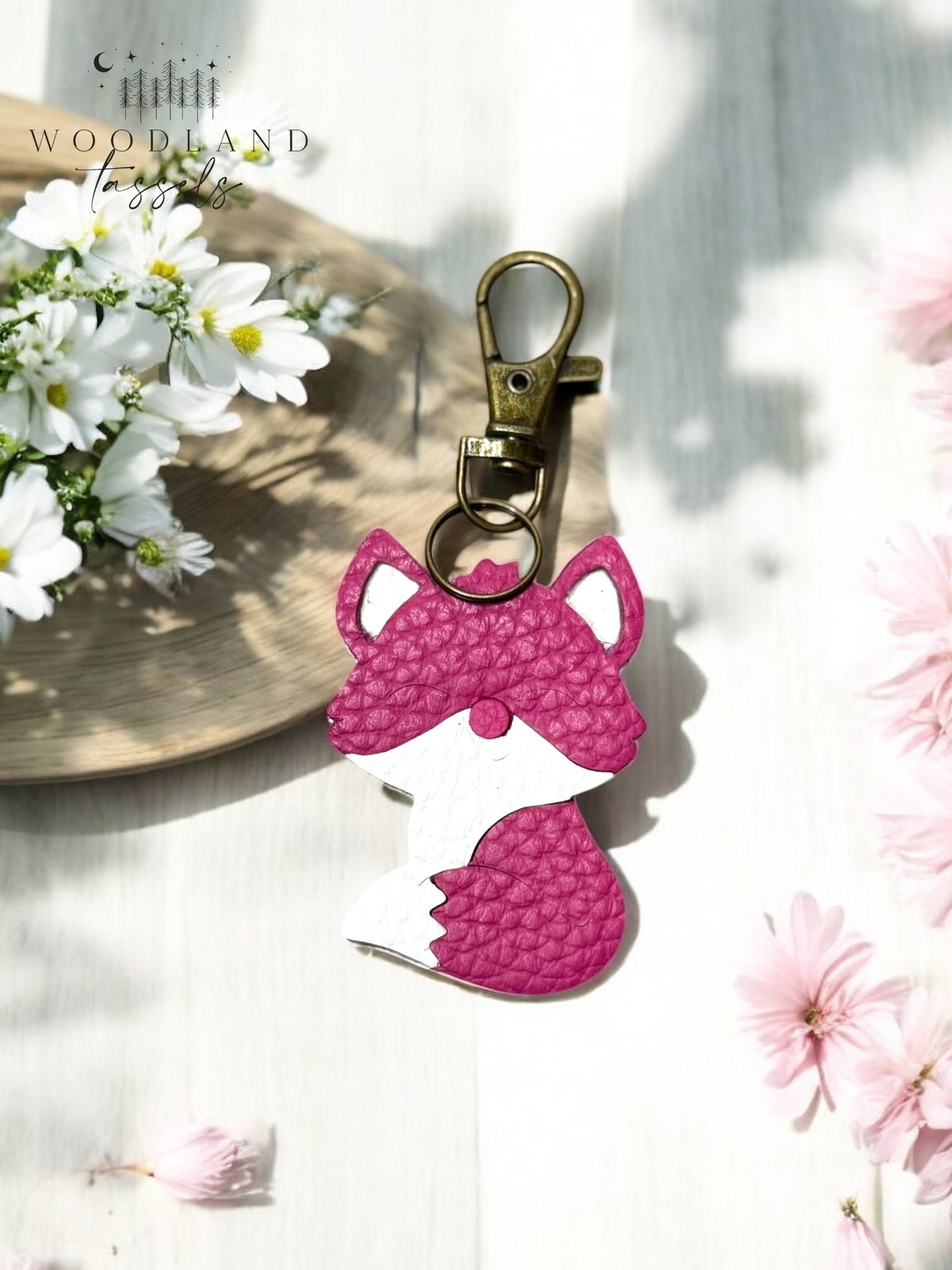 Fox Purse Charm- Rainbow Edition