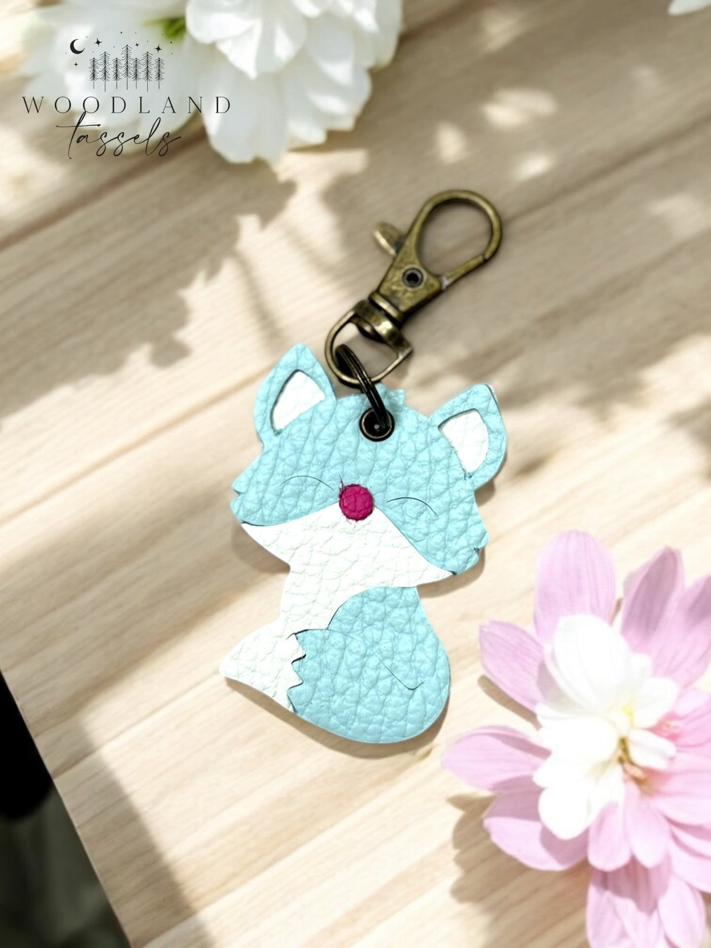Fox Purse Charm- Rainbow Edition
