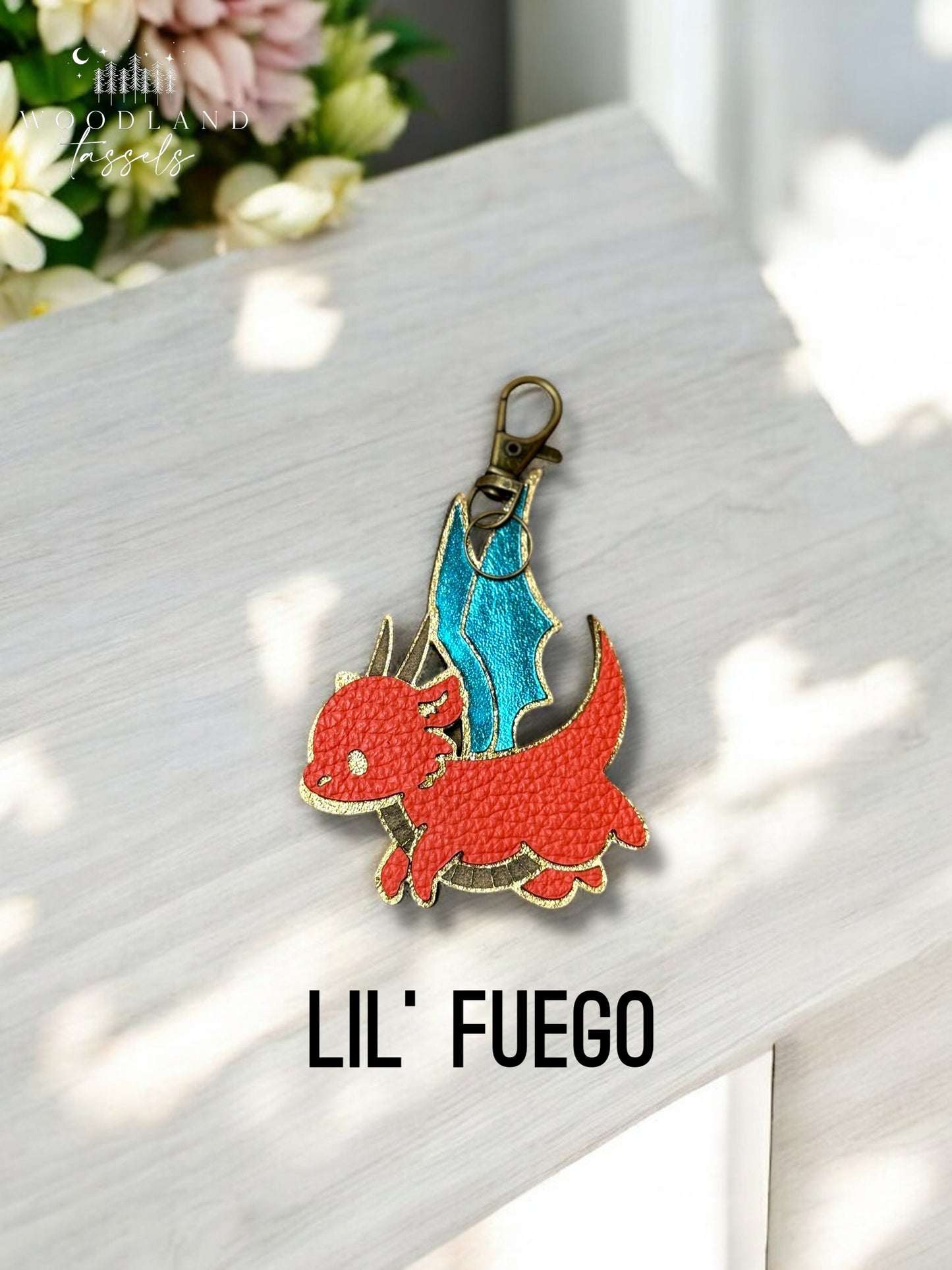 Dragon Purse Charm- Pre Order✨