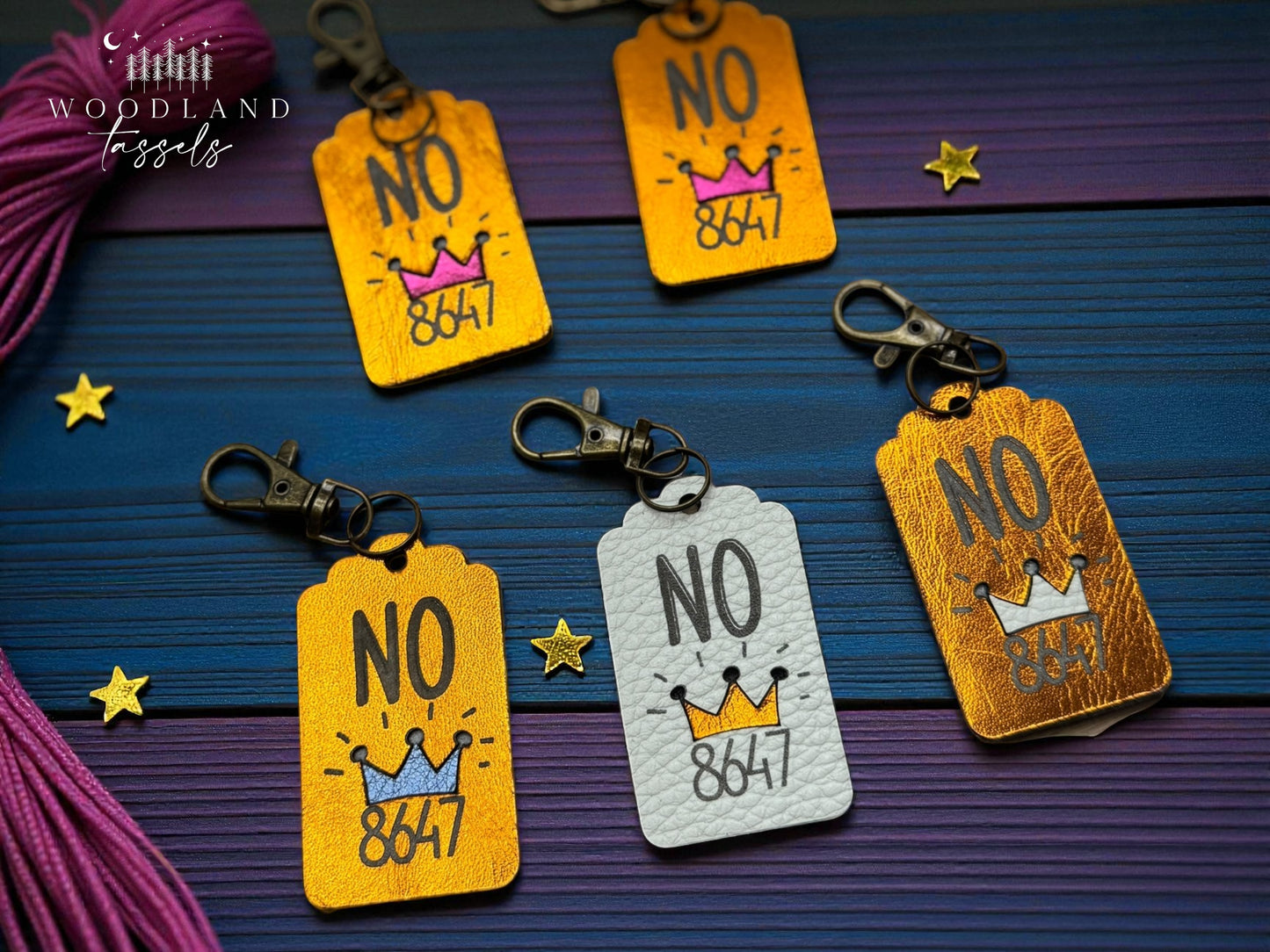 Protest Leather Bag Charms