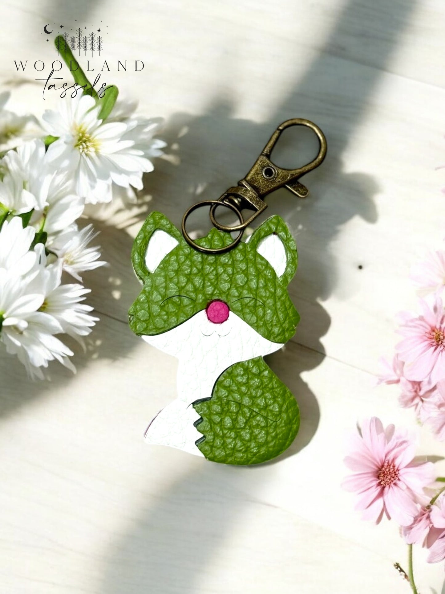 Fox Purse Charm- Rainbow Edition