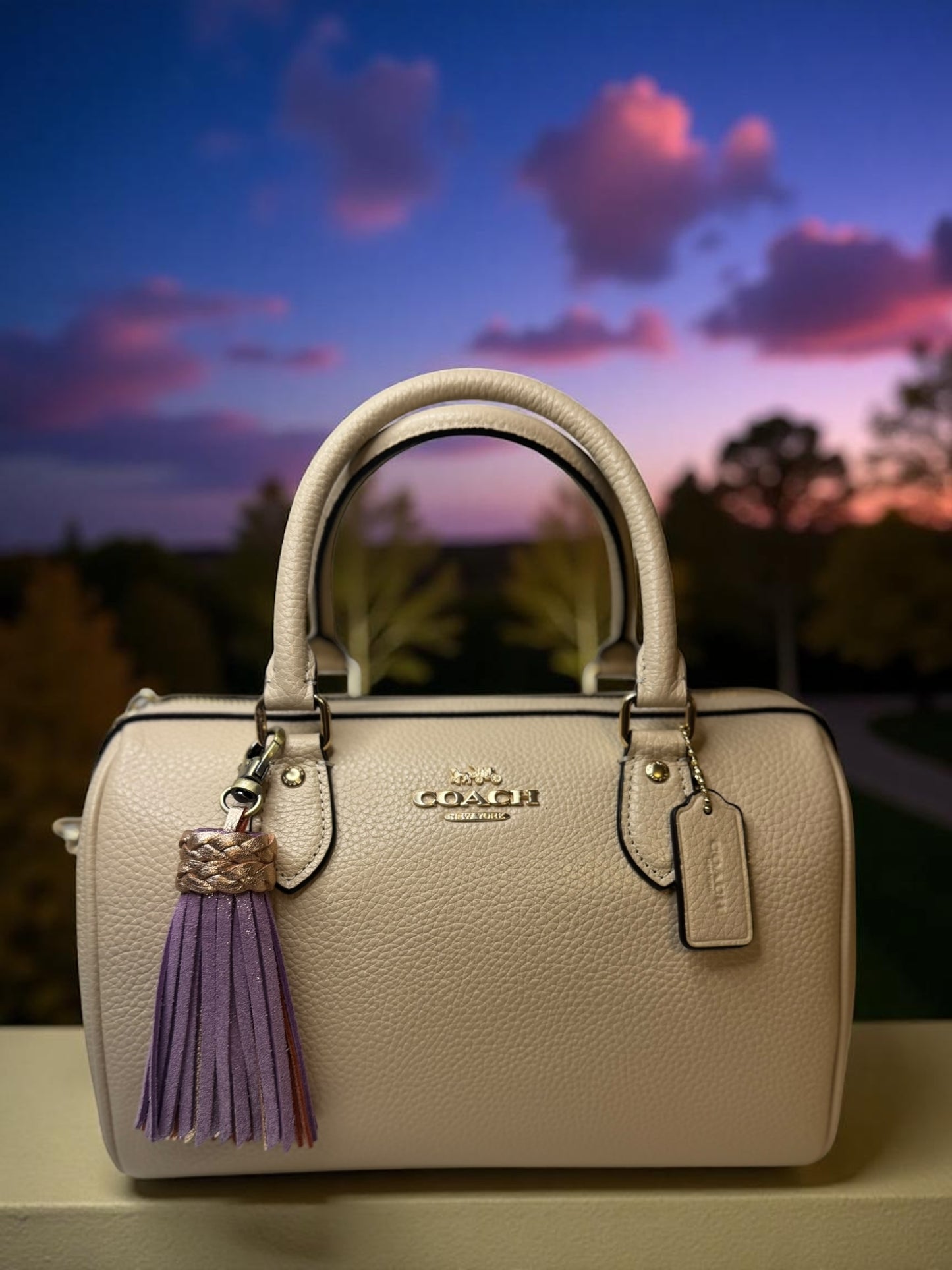 Antler Rainbow Leather Tassel