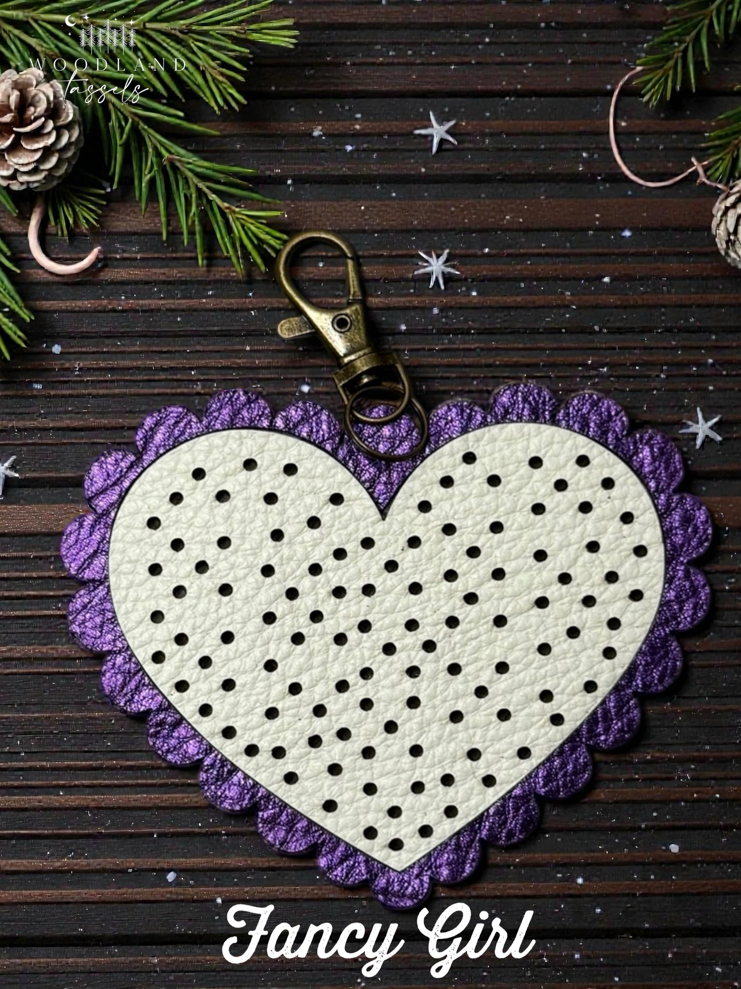 Leather Pin Keeper Charm