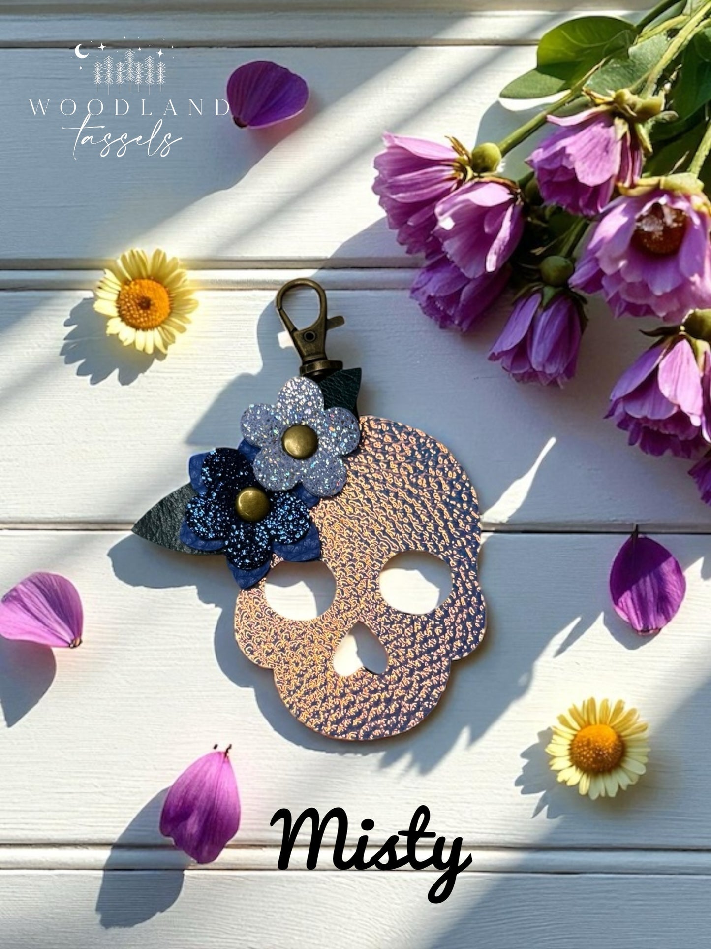 Sugar Skull Purse Charms