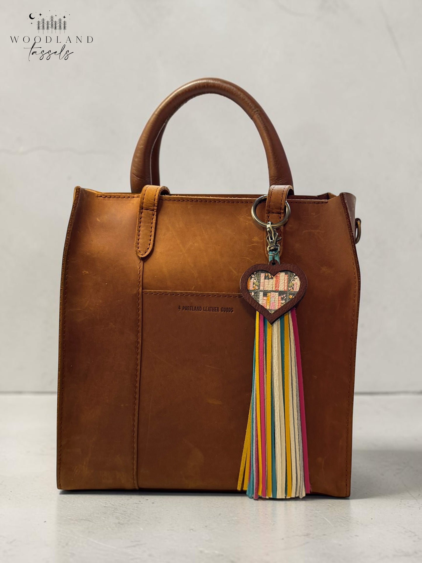 Rainbow Bright Queen Leather Tassel