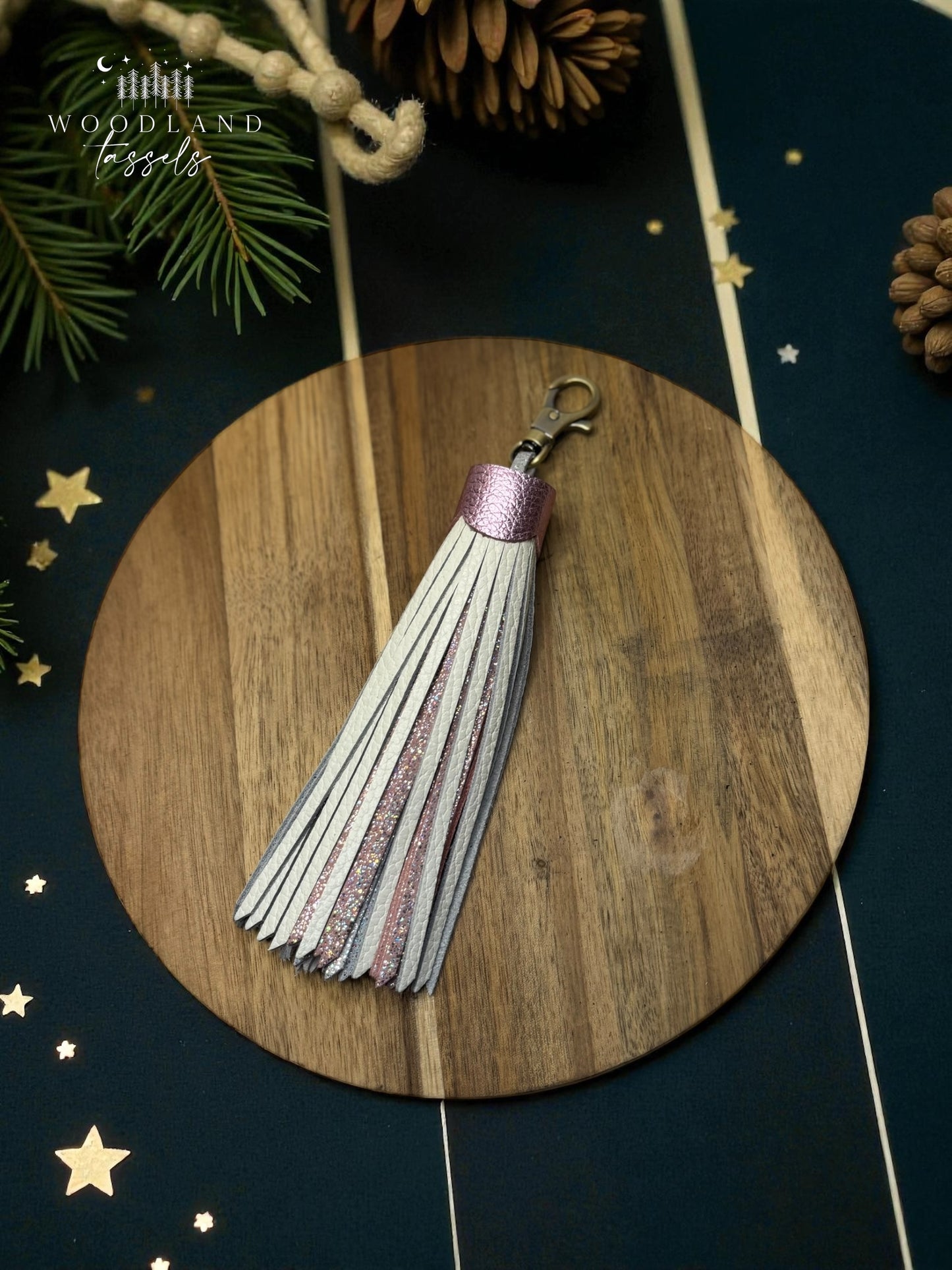 Snow Bunny Leather Tassel