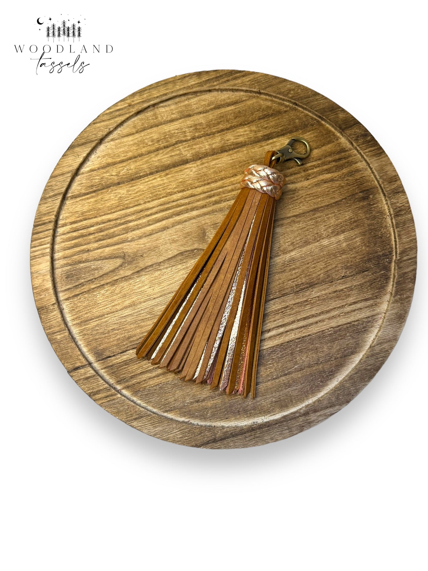 Honey Pot Leather Tassel