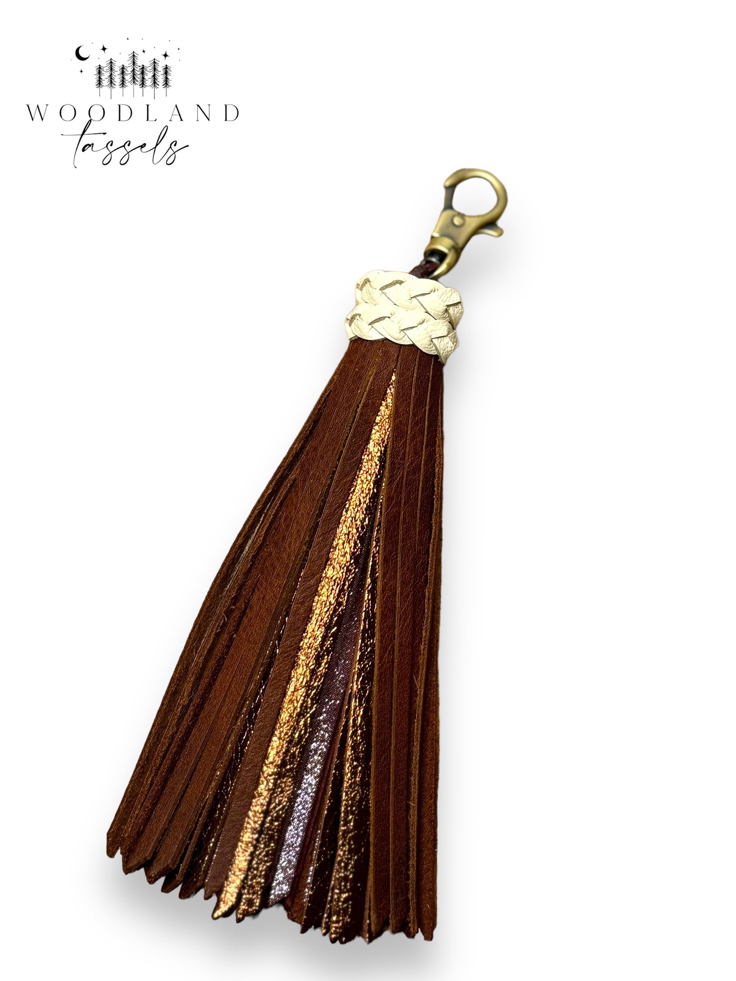 Cappuccino Leather Tassel