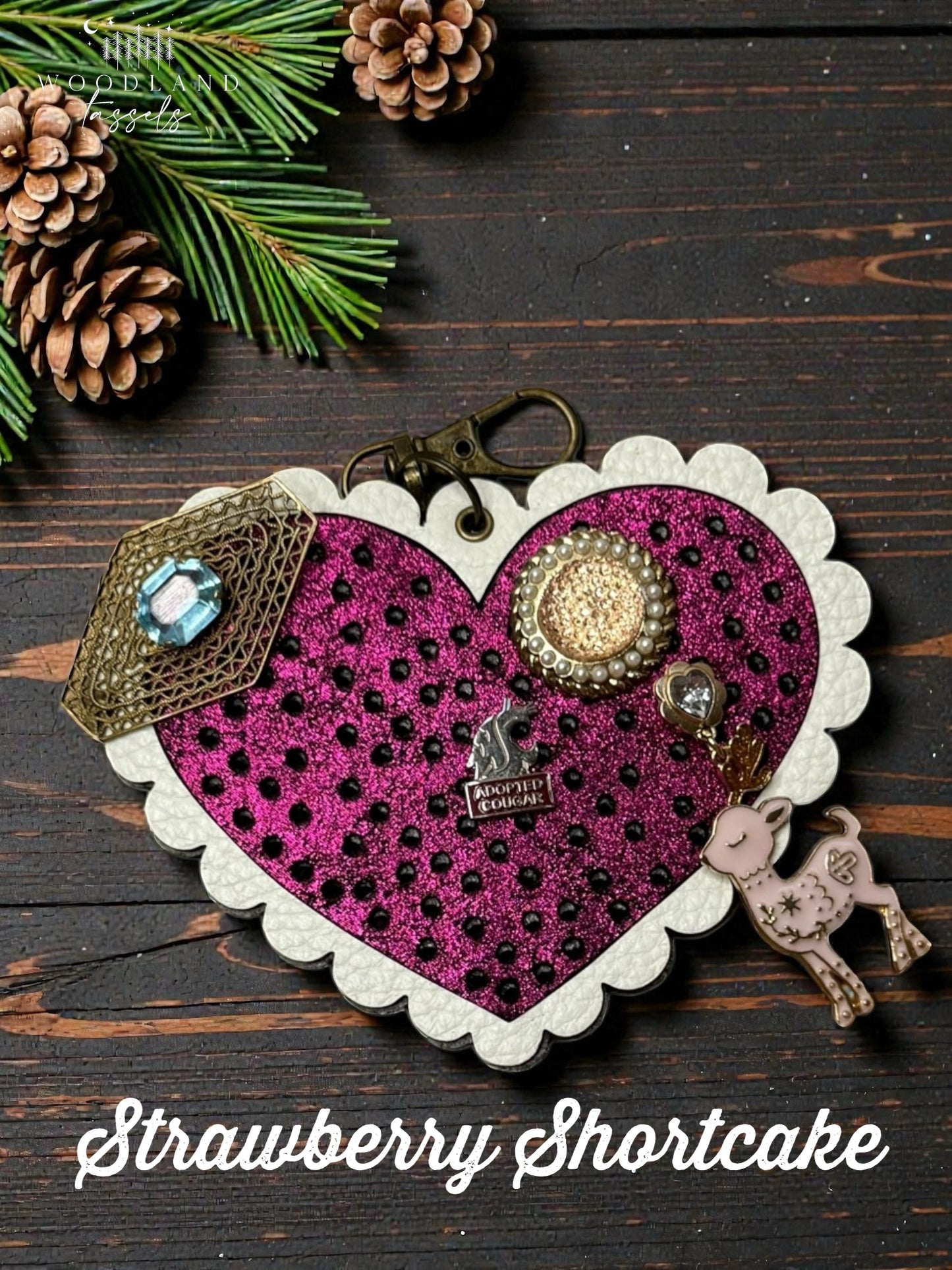 Leather Pin Keeper Charm