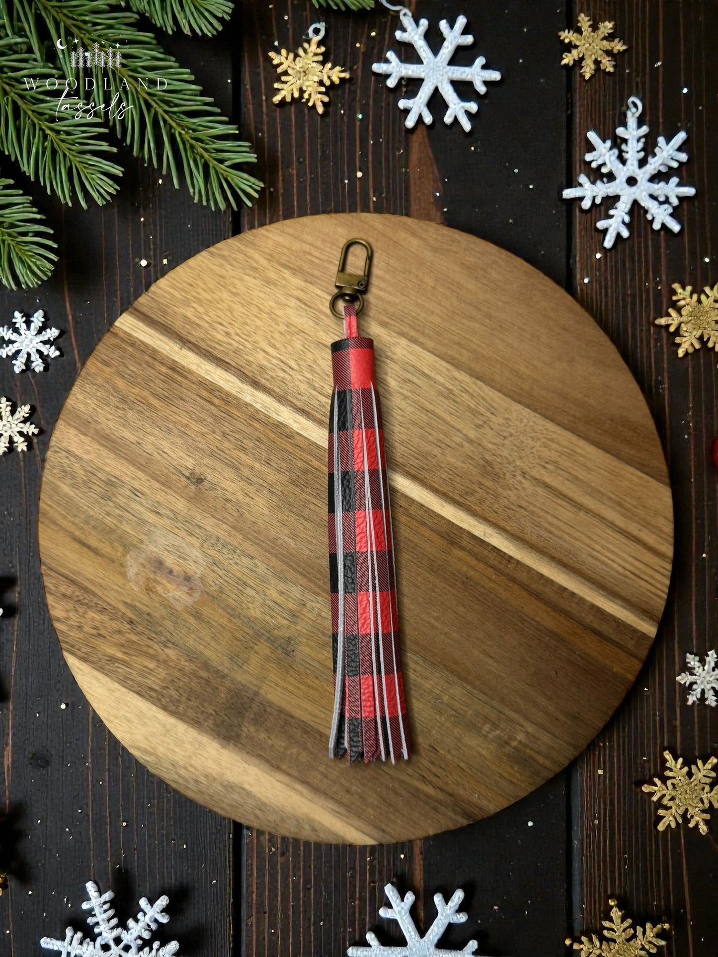 Holiday ‘Duo’ Accent Leather Tassels