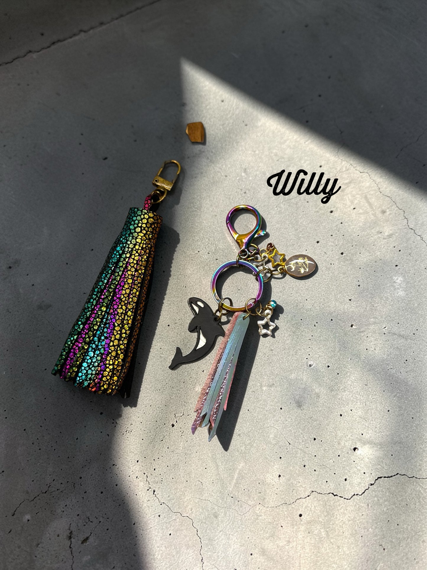 Tiny Treasures Leather Bag Charm- I 🩷 The 90s Collection