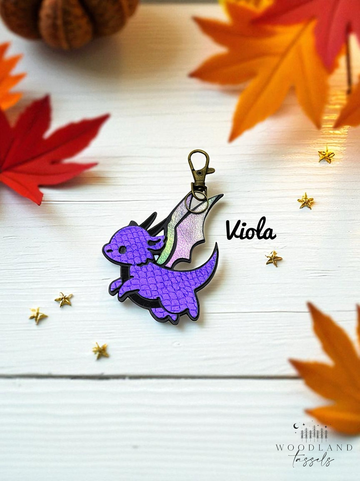 Smol Dragon Purse Charm