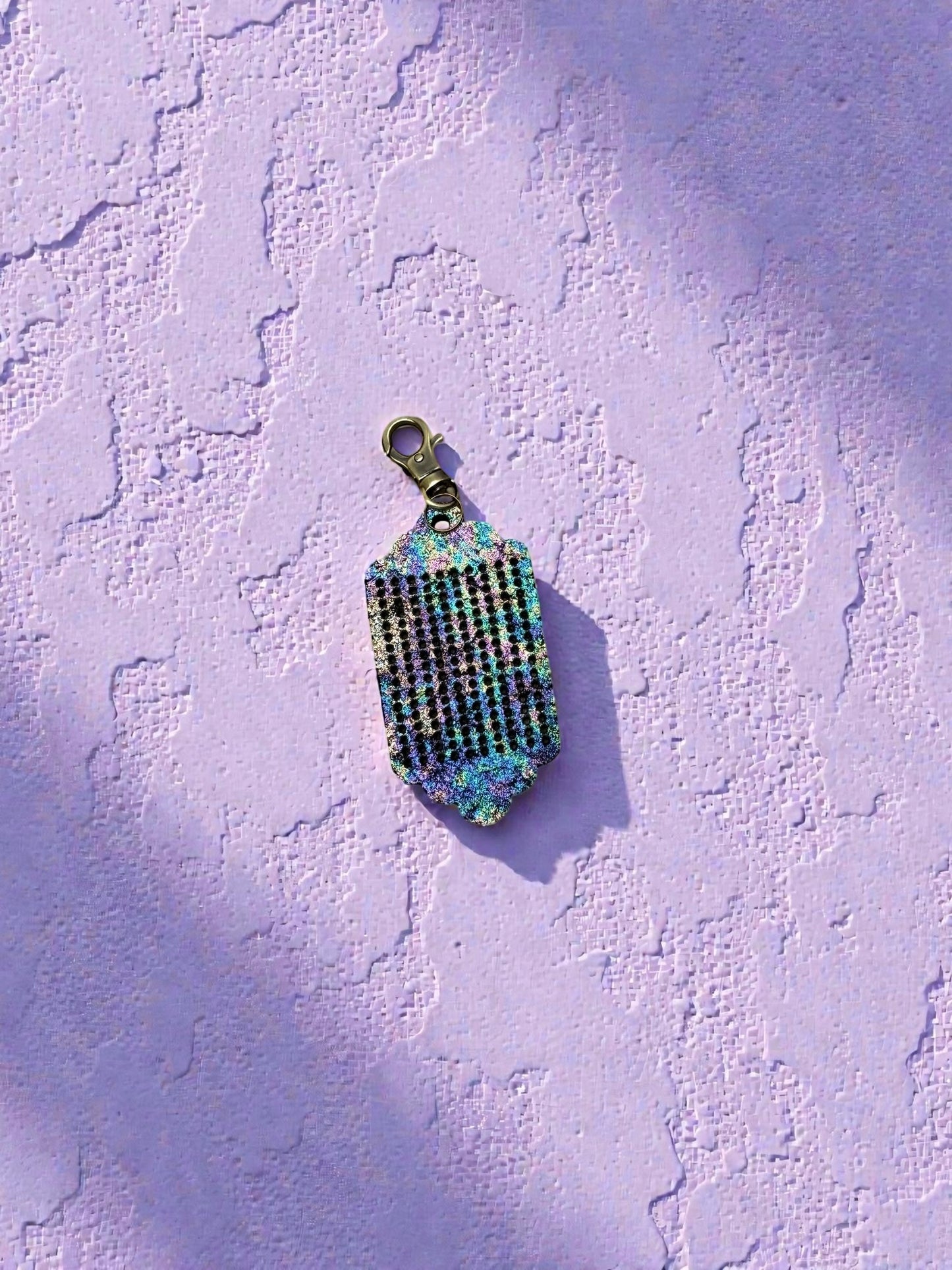 Leather Pin Keeper Charm