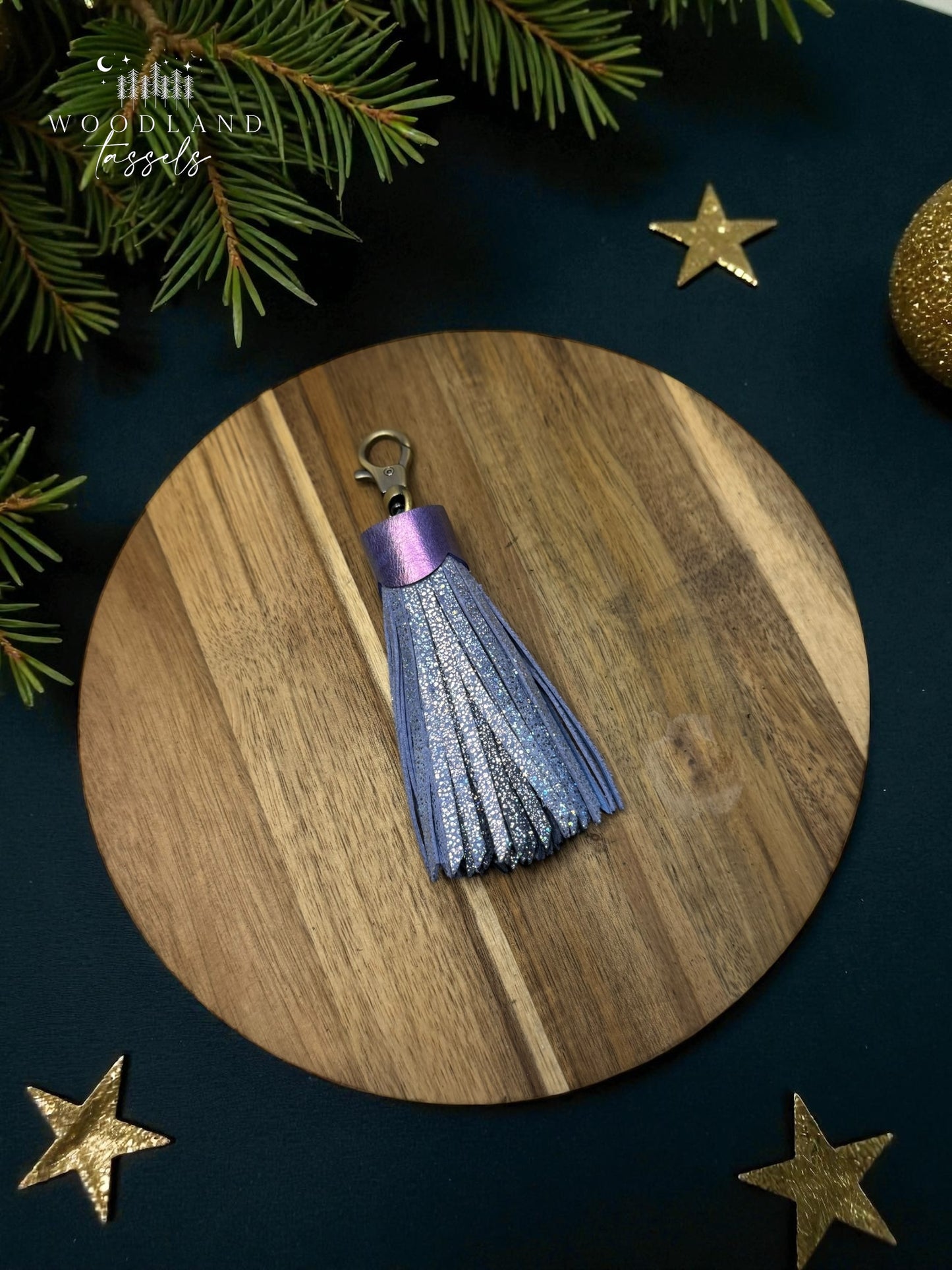 Stardust Leather Tassel