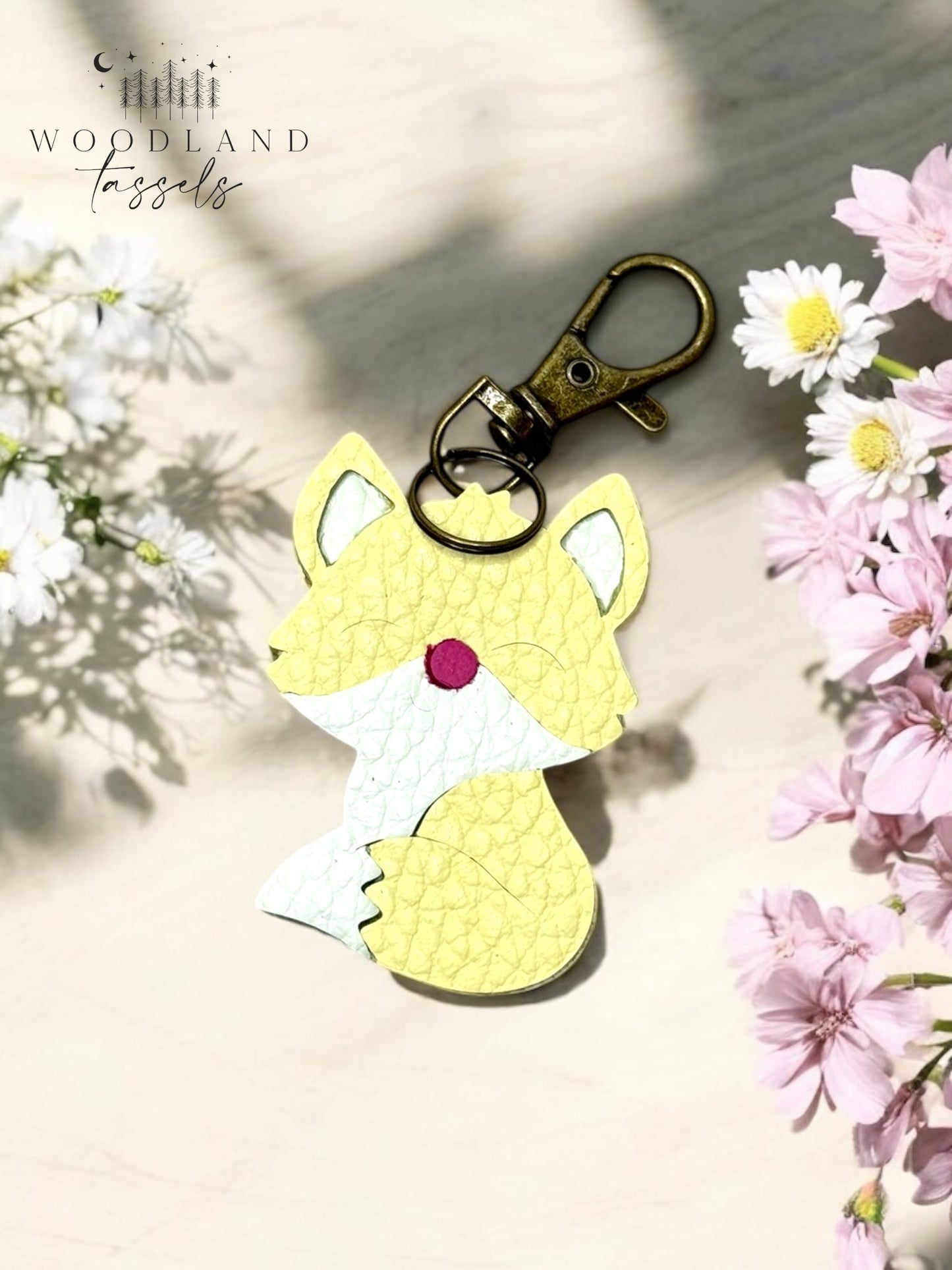 Fox Purse Charm- Rainbow Edition