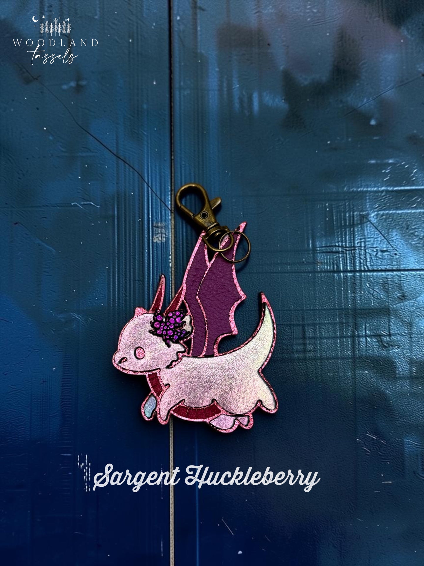 Smol Dragon Leather Charm | Dragon Purse & Bag Charm