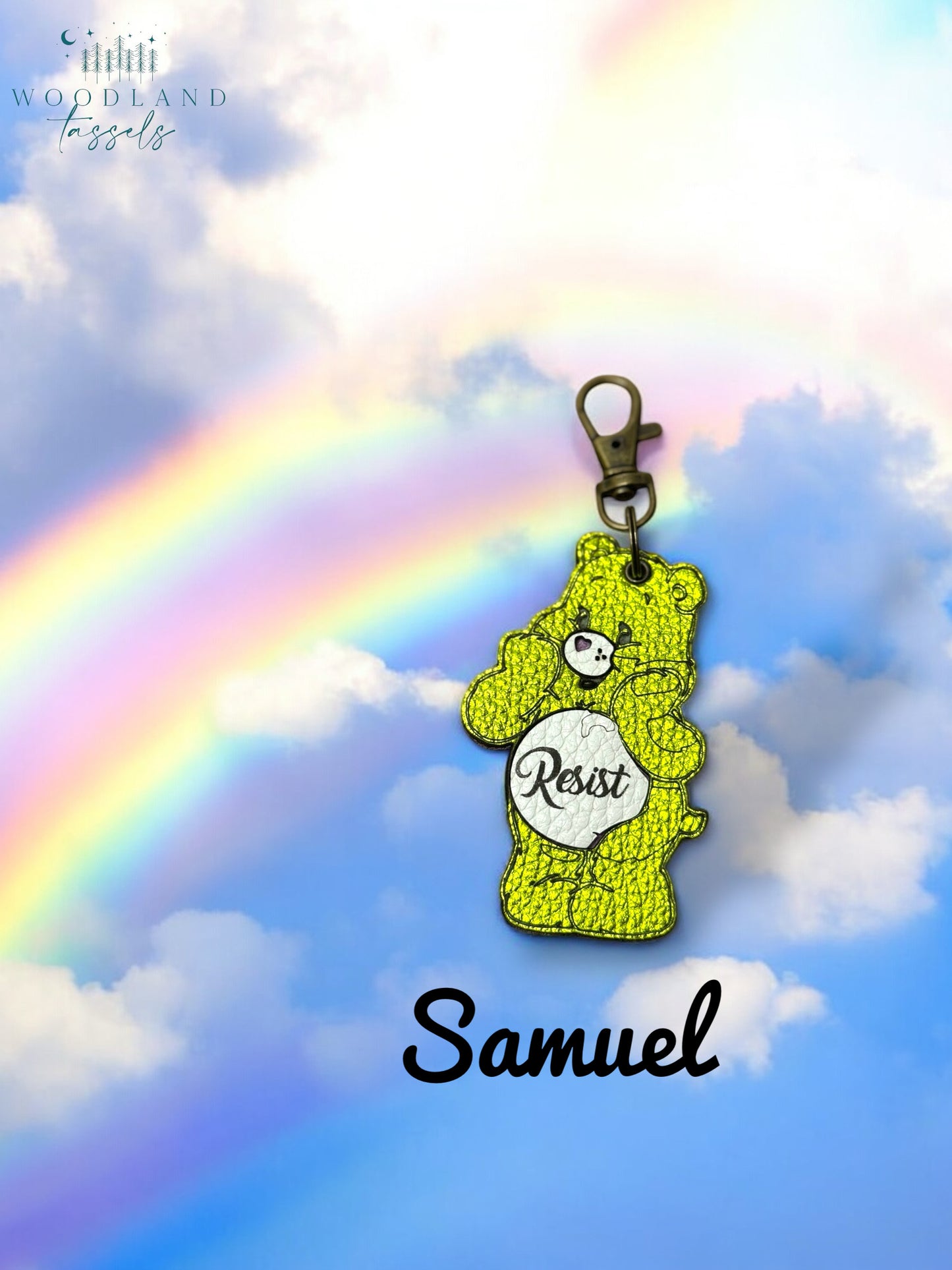 Caring Bears Purse Charm- Ready to Ship!