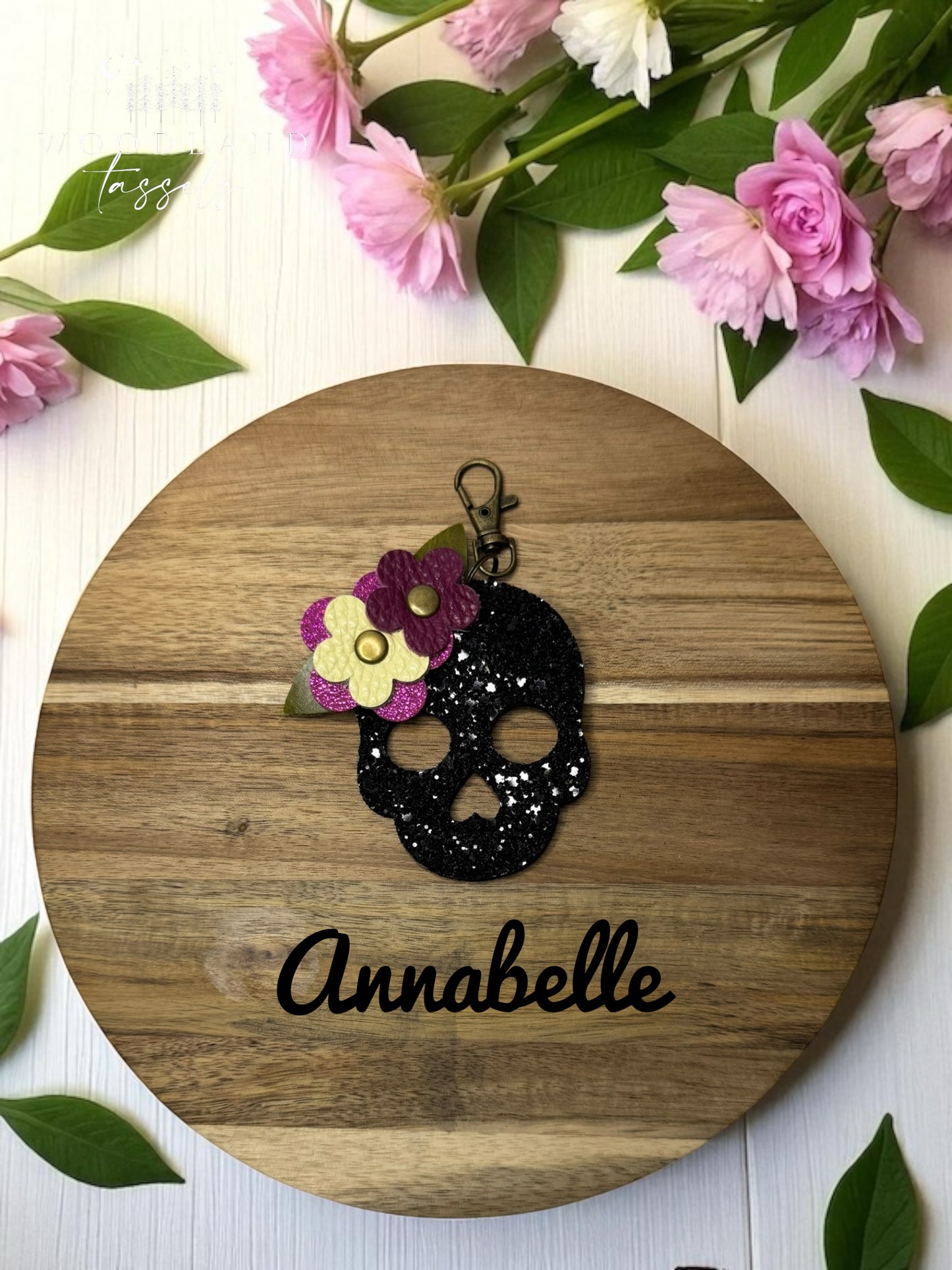 Sugar Skull Purse Charms