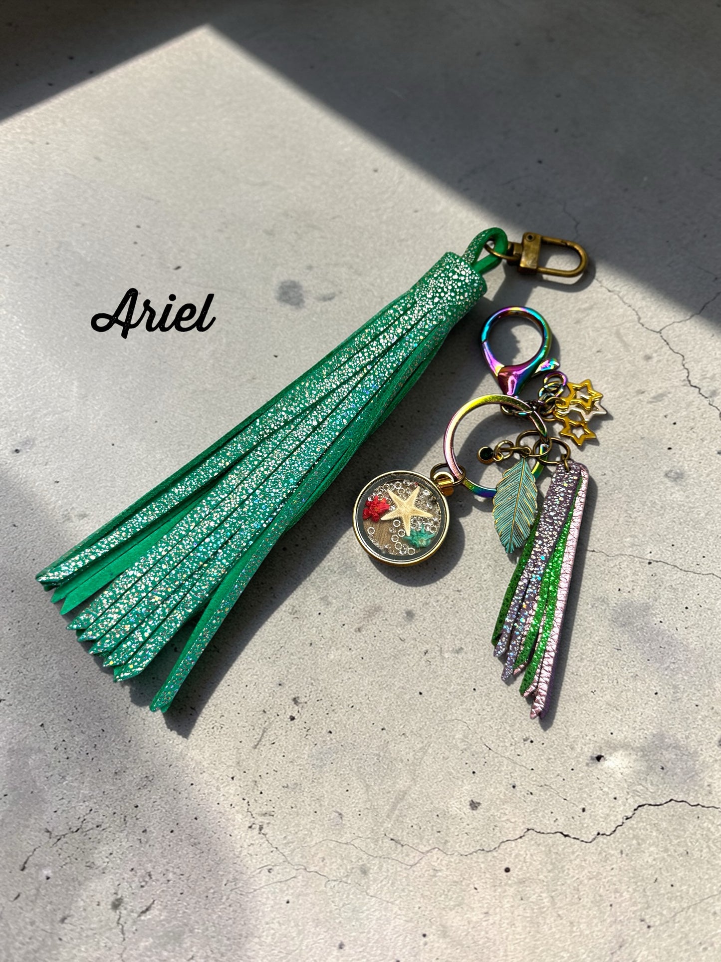 Tiny Treasures Leather Bag Charm- I 🩷 The 90s Collection