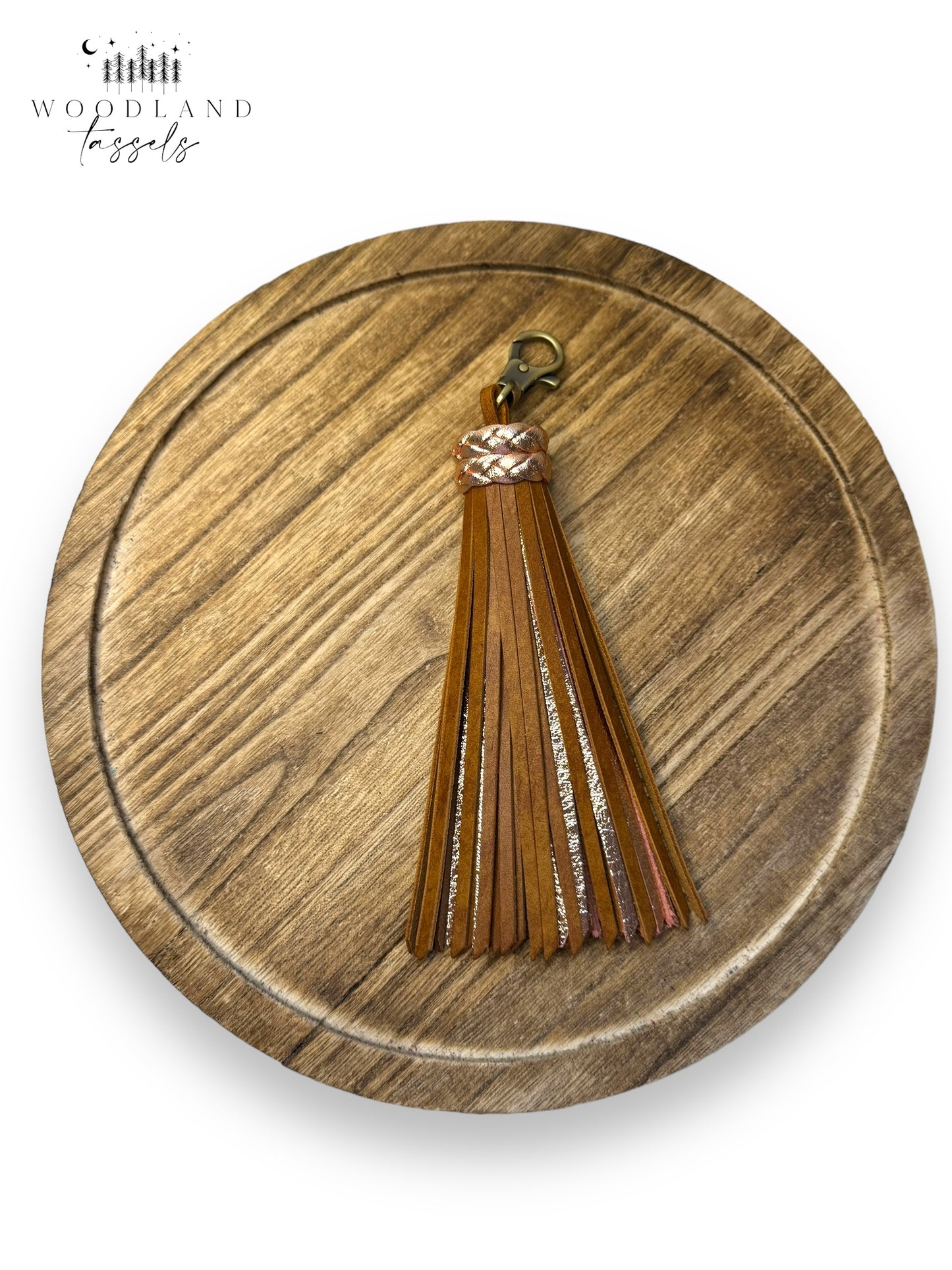 Honey Pot Leather Tassel