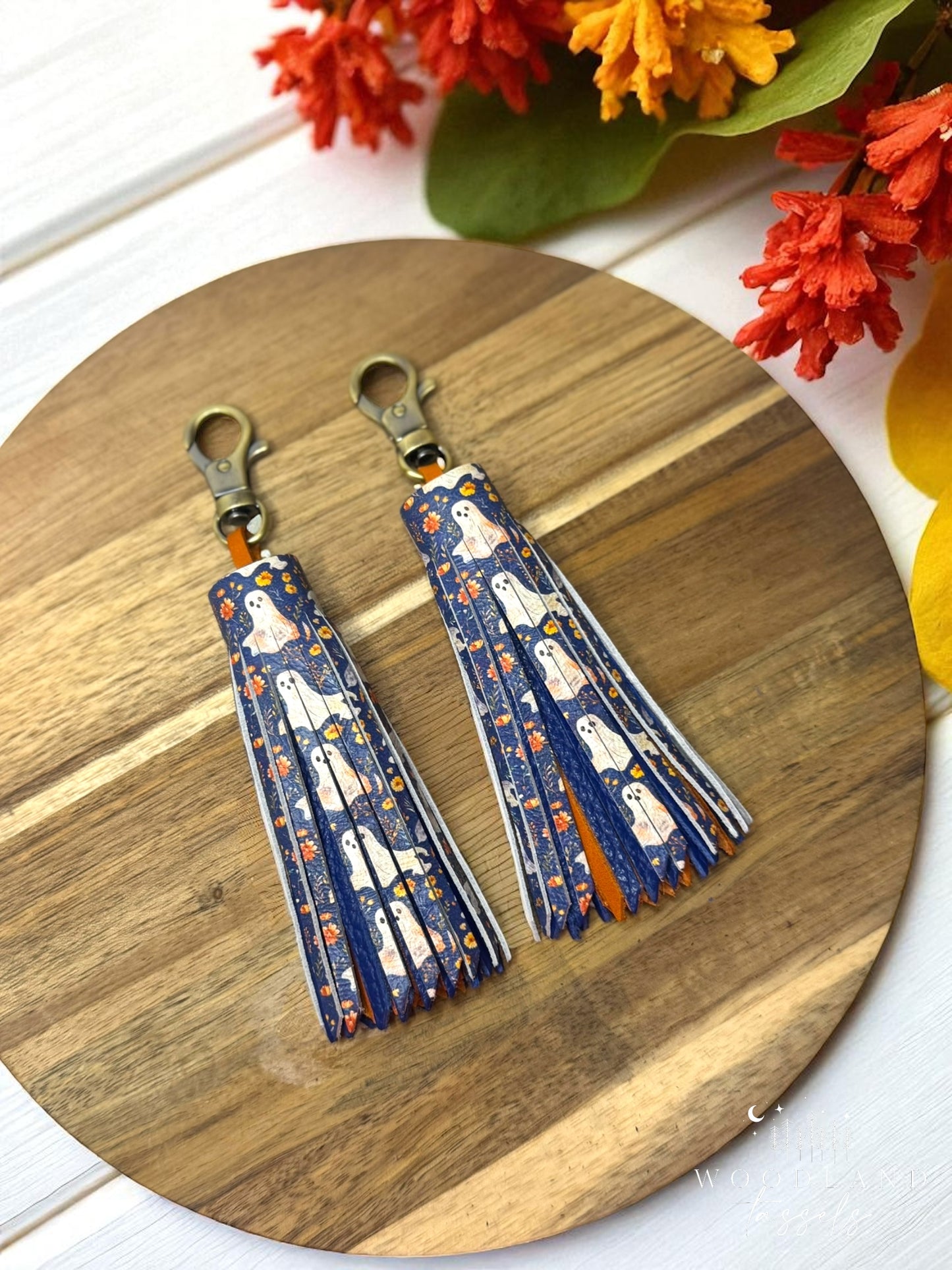 Ghost Leather Tassels