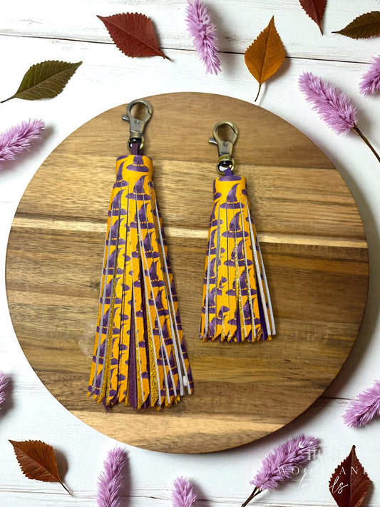 Witchy Leather Tassels