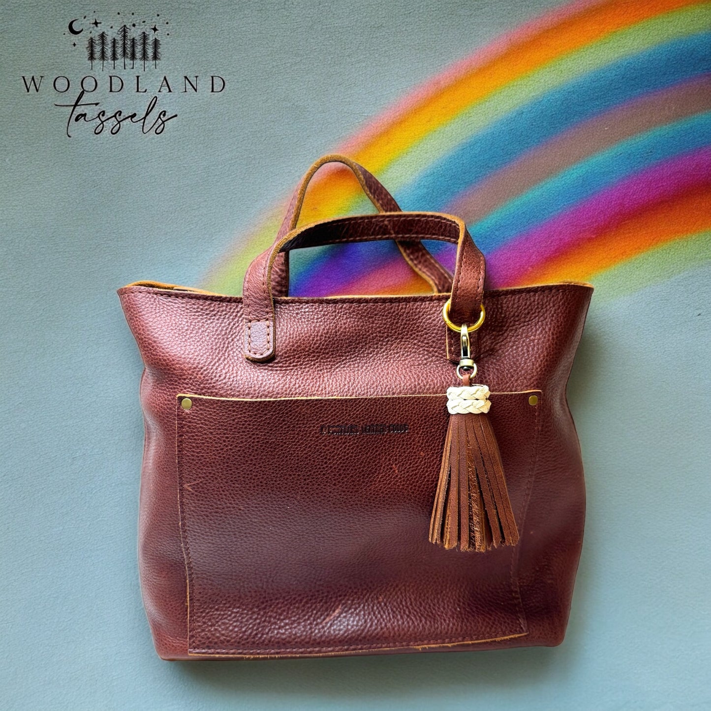 Cappuccino Leather Tassel