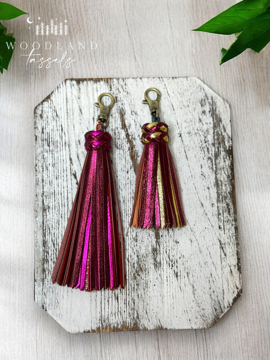 Huckleberry Leather Tassel