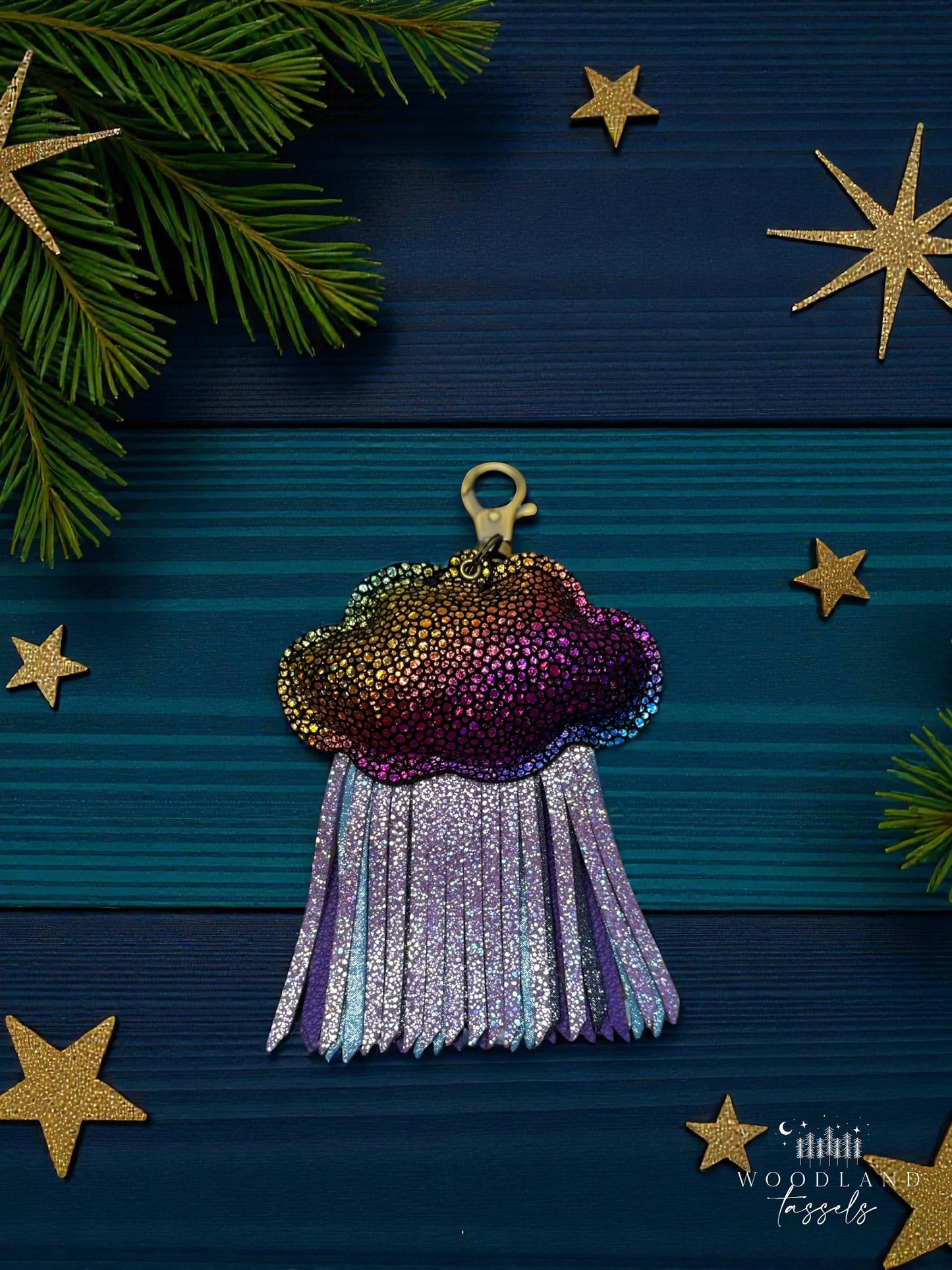 Puffy Cloudburst Purse Charms