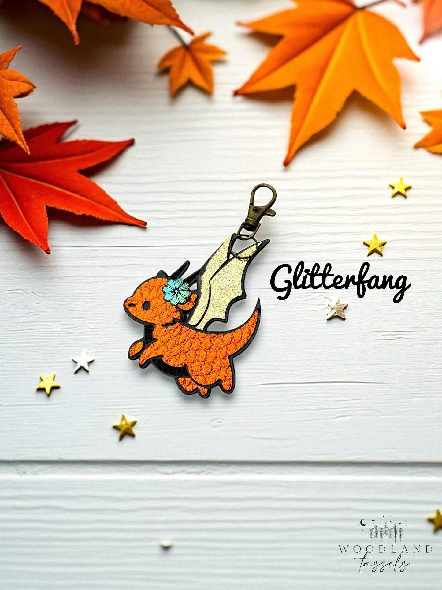 Smol Dragon Purse Charm