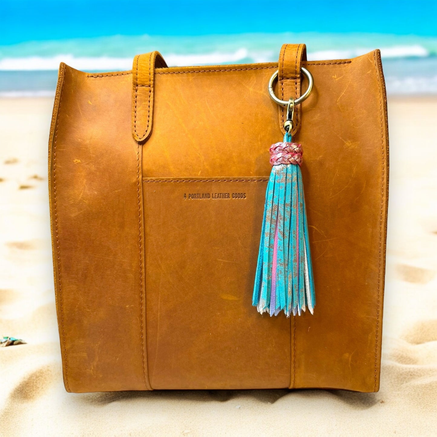 Honey Pot Leather Tassel