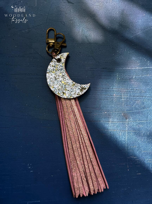 Moon Glow Tassel and charm Set
