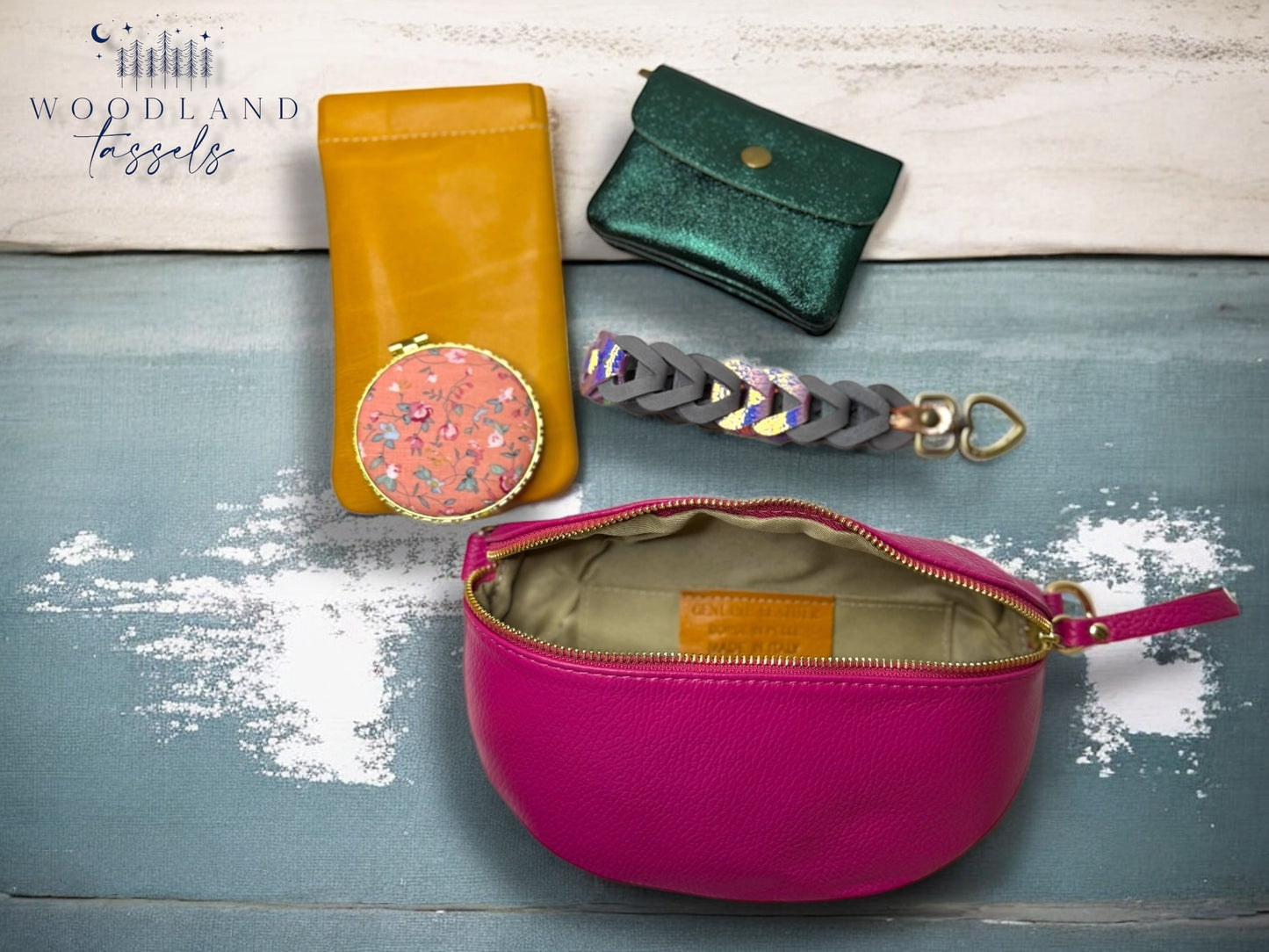 Italian Leather Sling Bag