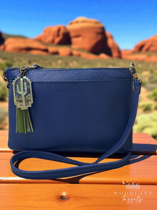 Cactus Purse Charm- Duo Tassel Set✨