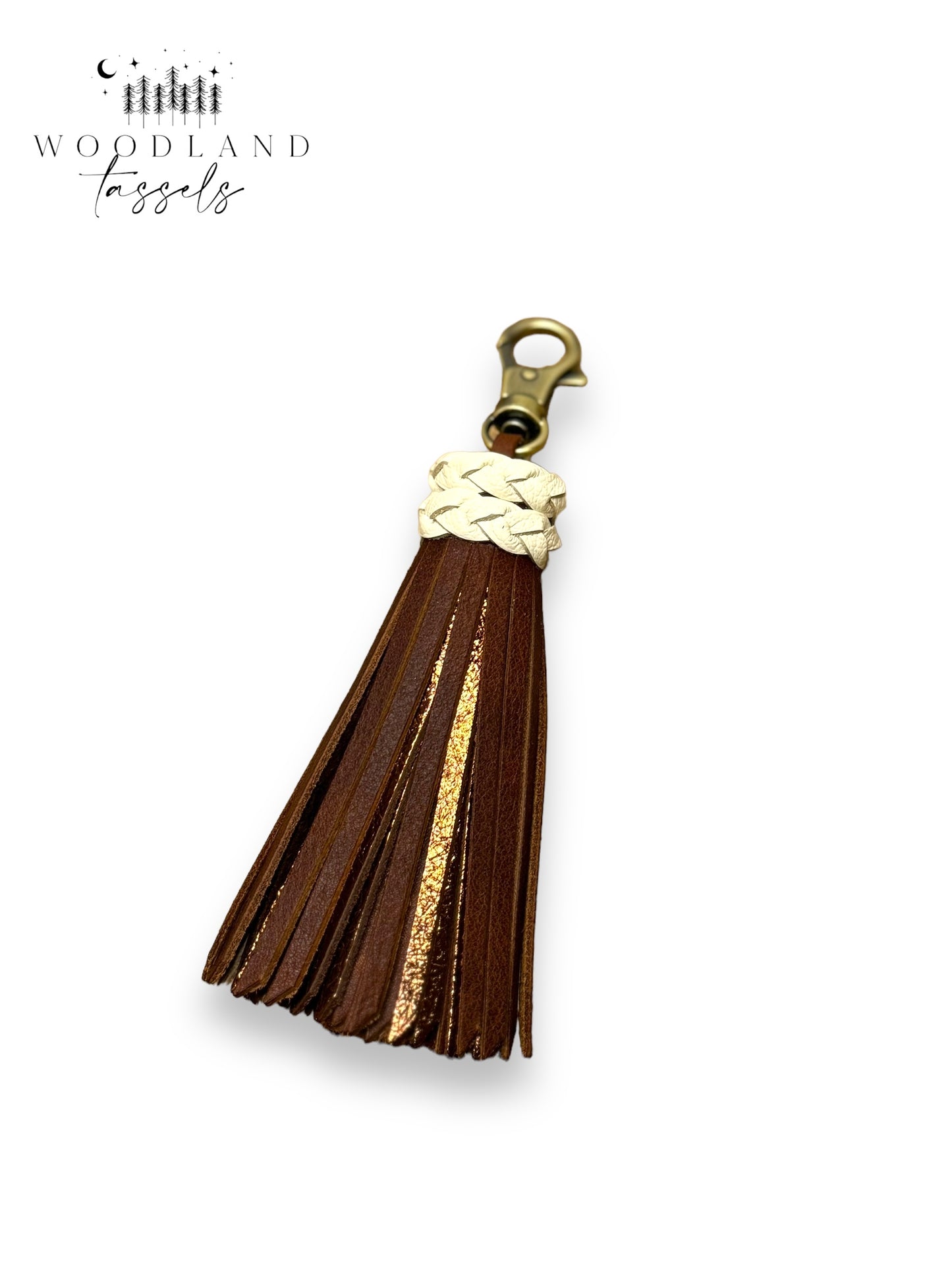 Cappuccino Leather Tassel