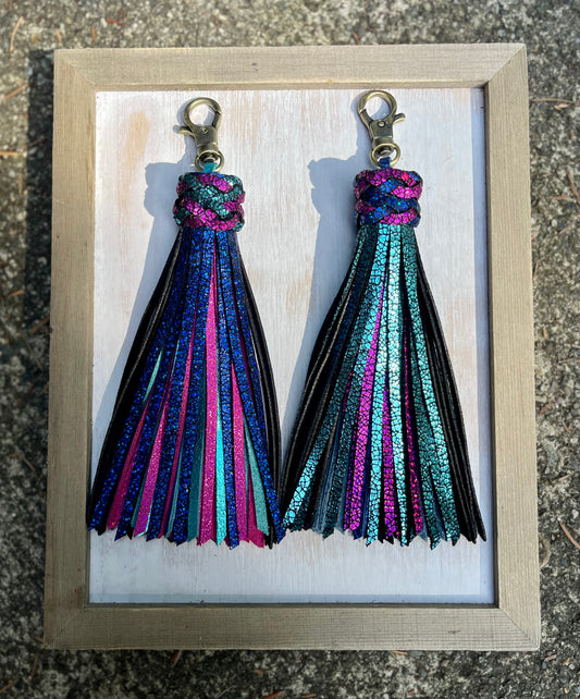 Sea Spray Leather Tassel